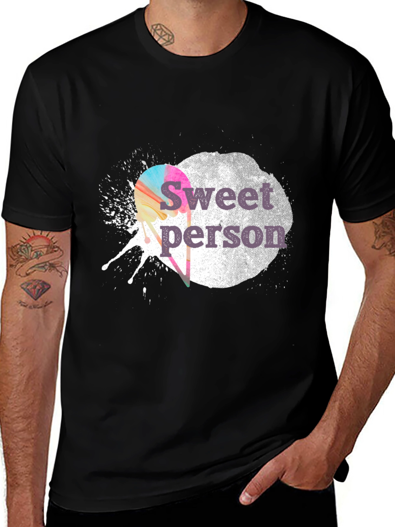Sweet Person Graphic Tee - Soft Cotton Blend