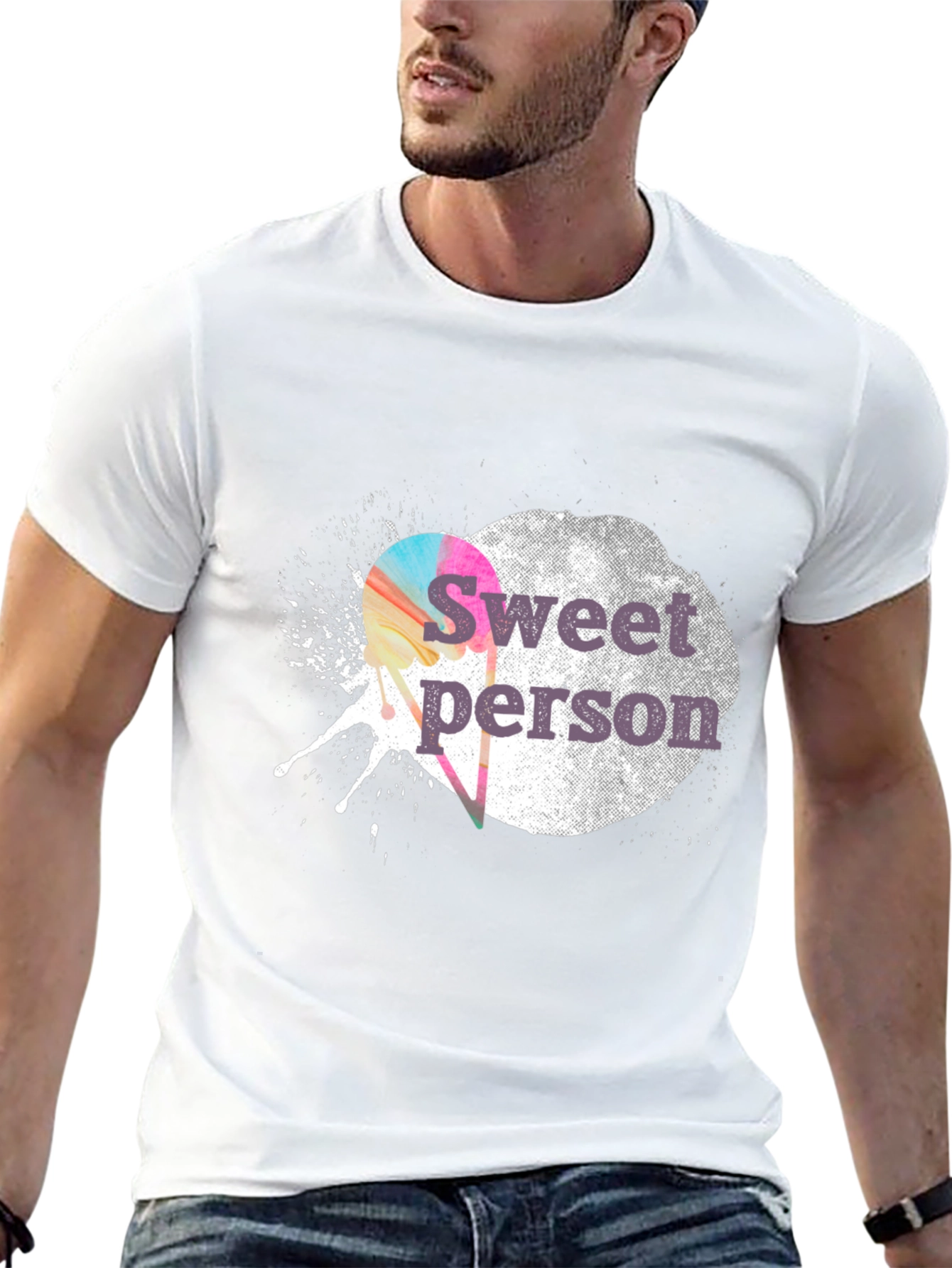 Sweet Person Graphic Tee - Soft Cotton Blend