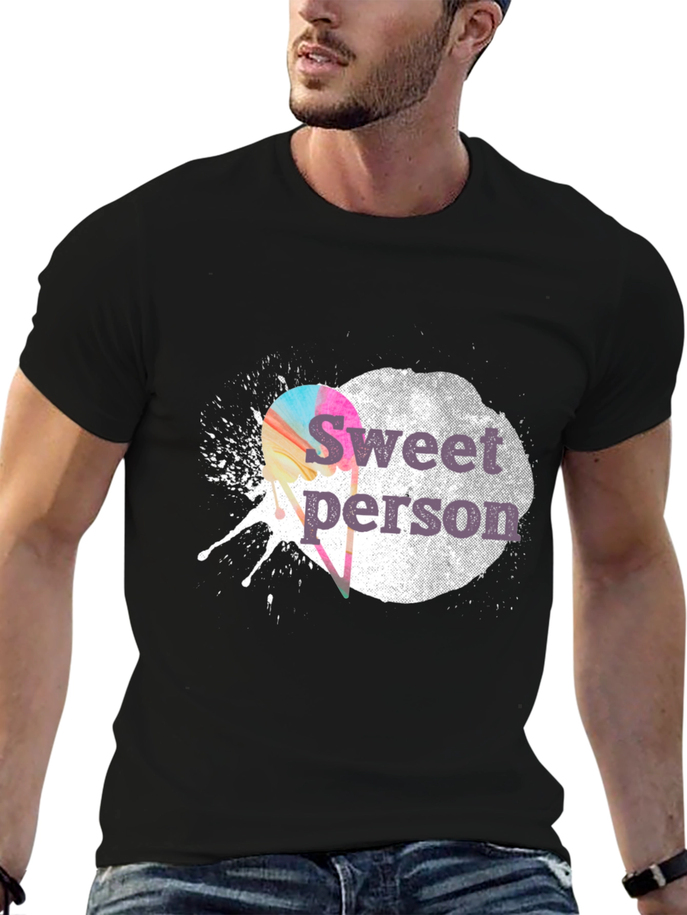 Sweet Person Graphic Tee - Soft Cotton Blend