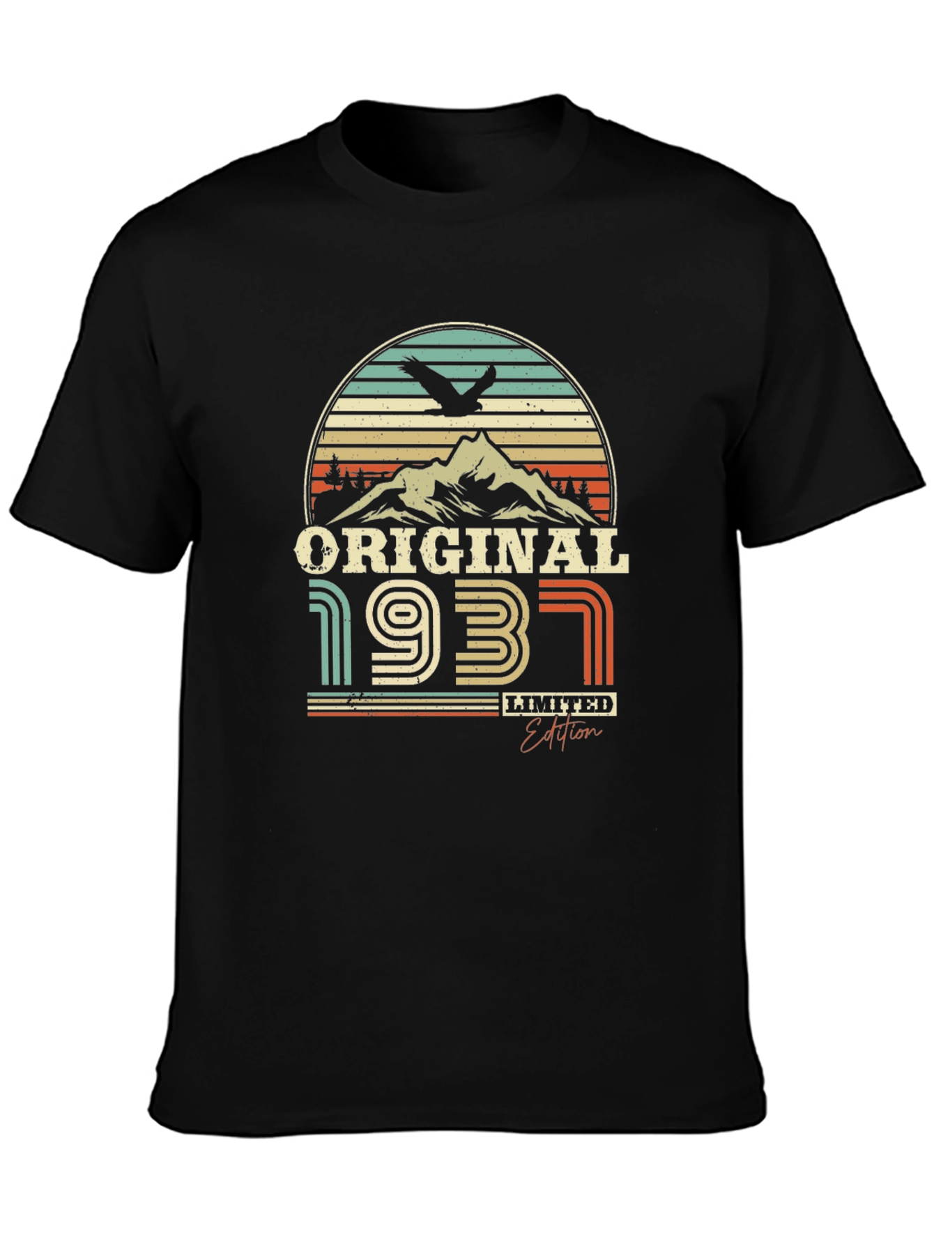 Original 1937 Limited Edition Black T-Shirt