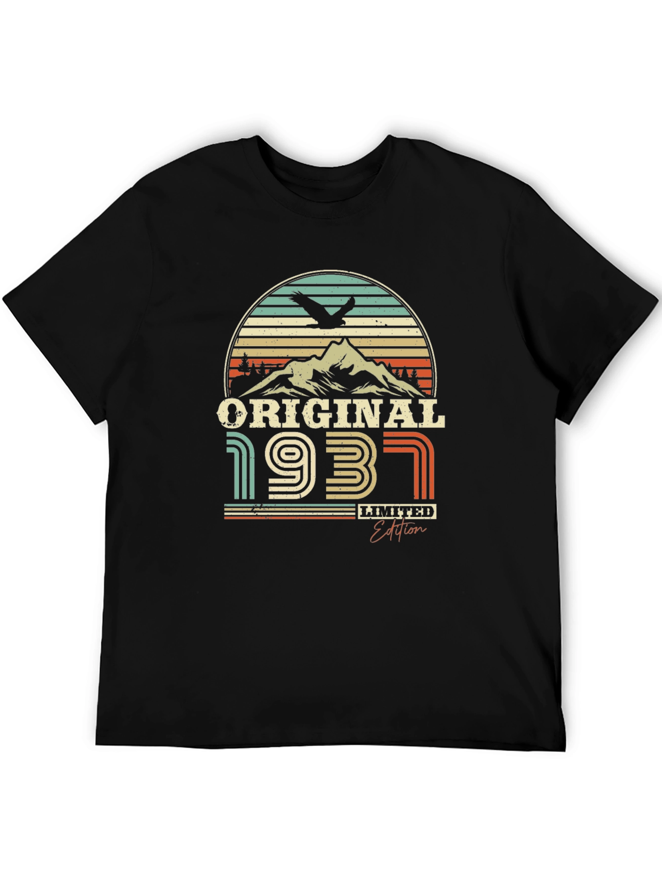 Original 1937 Limited Edition Black T-Shirt