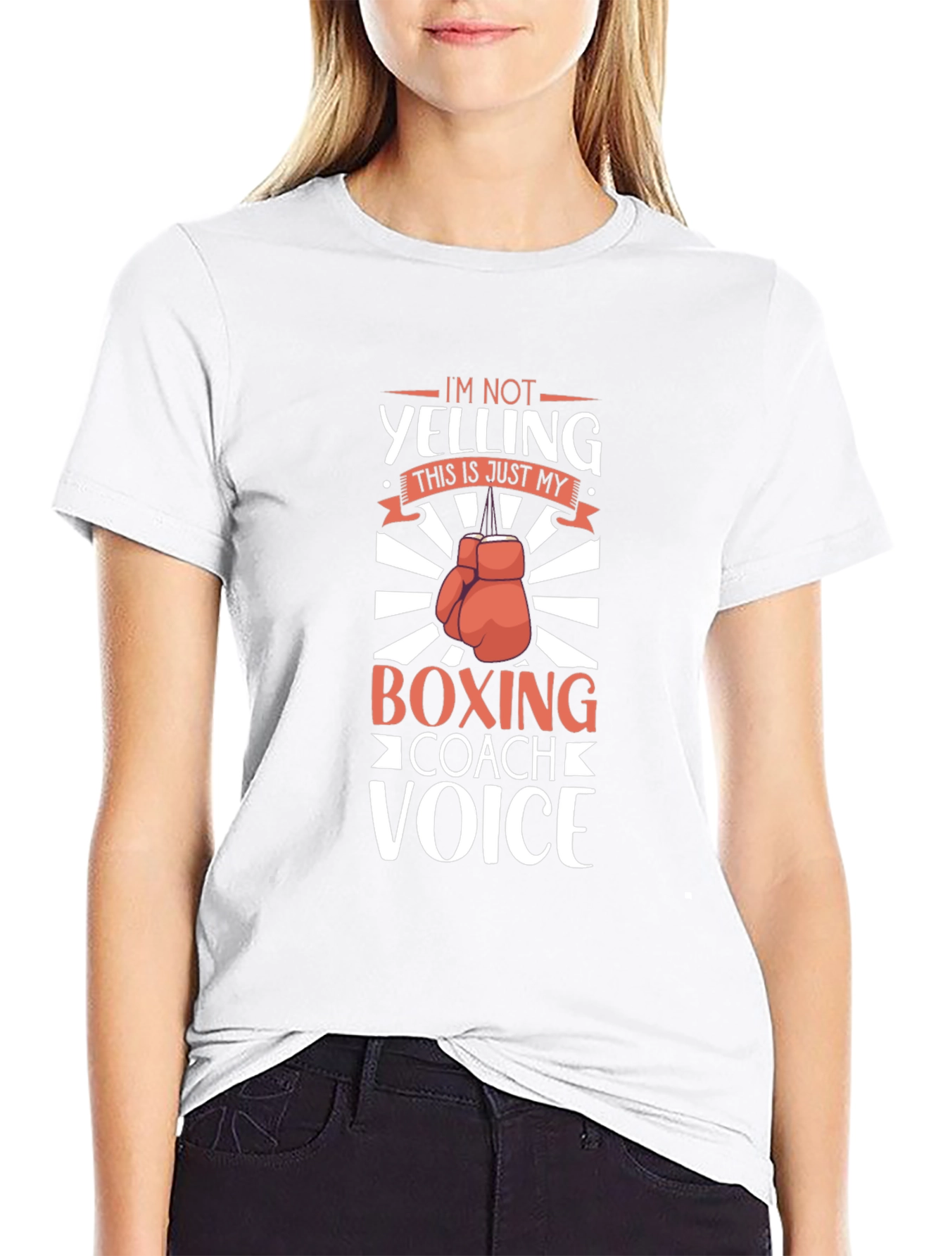 Boxing Coach Voice Graphic Tee