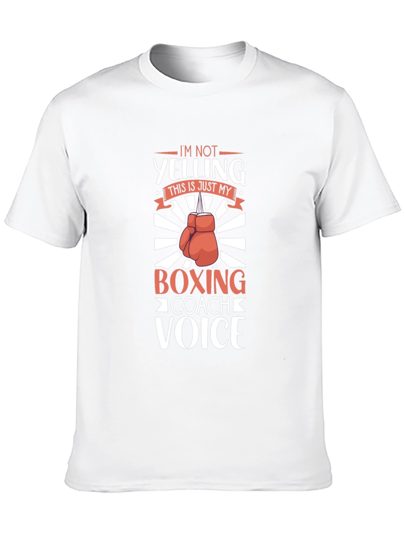 Boxing Coach Voice Graphic Tee