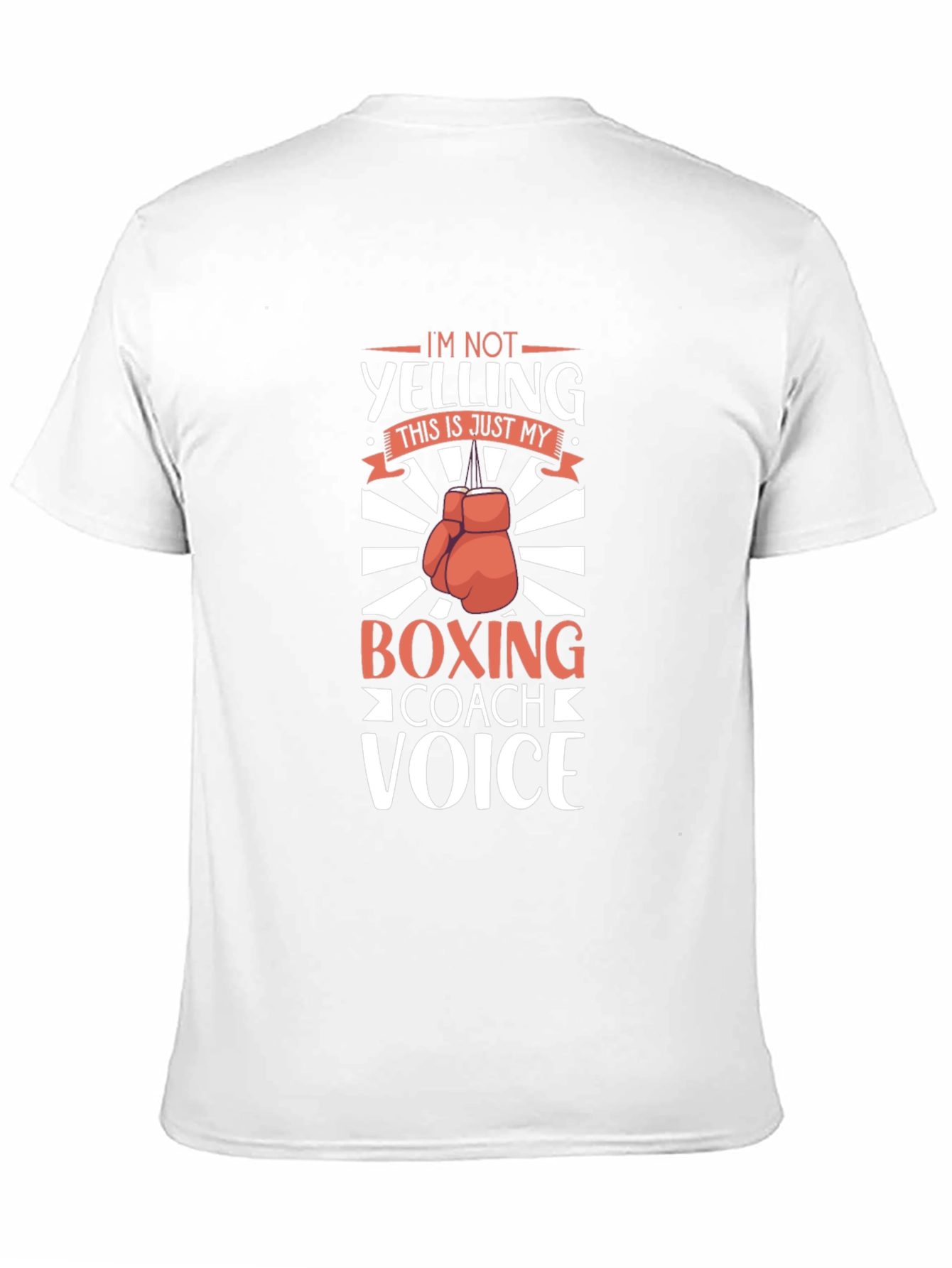 Boxing Coach Voice Graphic Tee