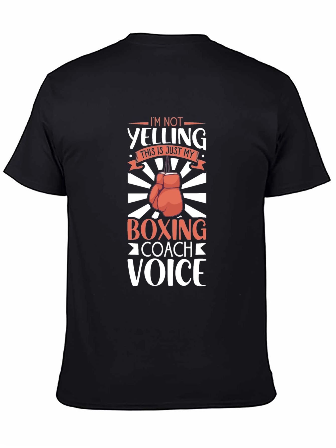 Boxing Coach Voice Graphic Tee