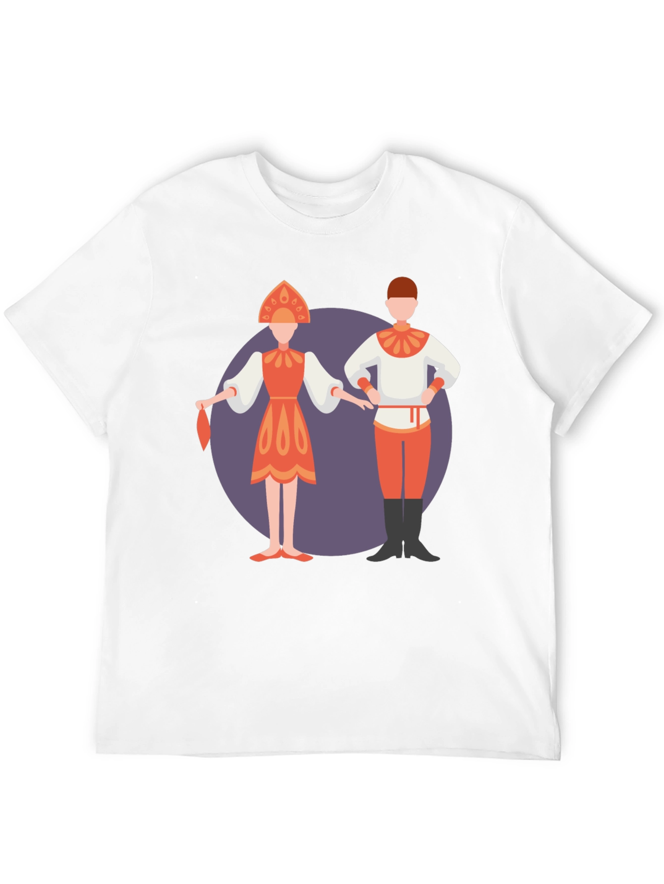 Ethnic Folk Dance Graphic T-Shirt