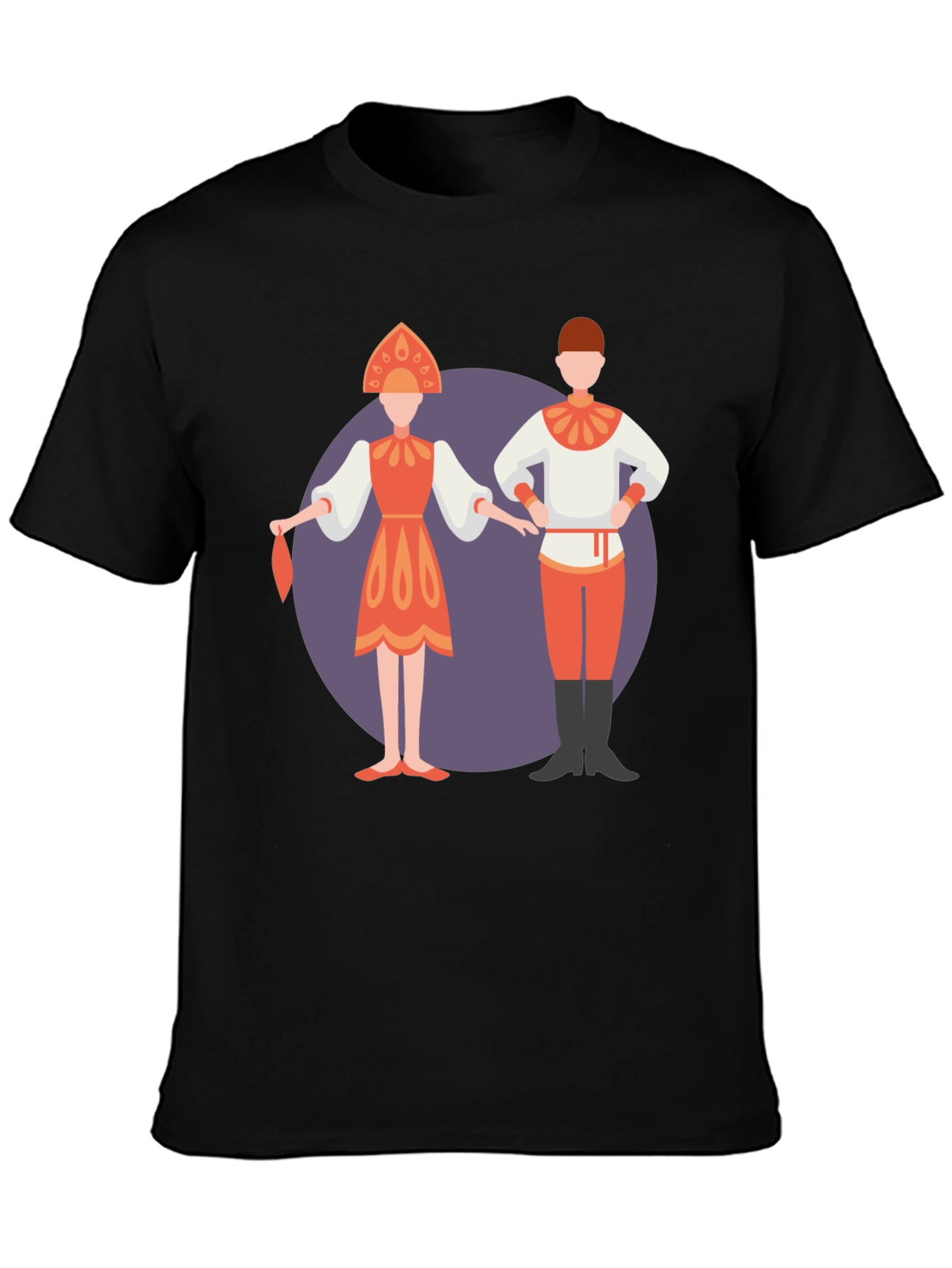 Ethnic Folk Dance Graphic T-Shirt
