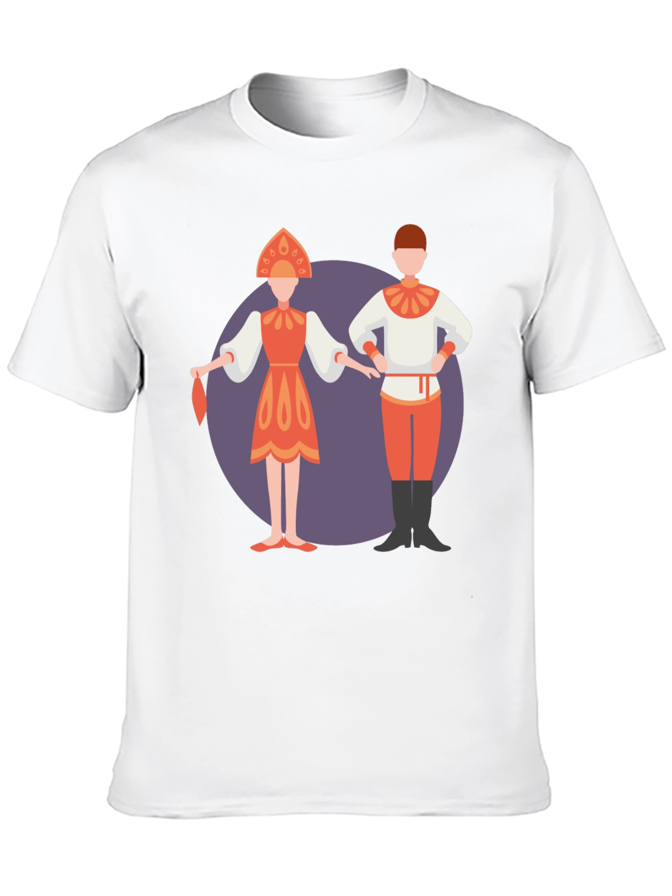 Ethnic Folk Dance Graphic T-Shirt