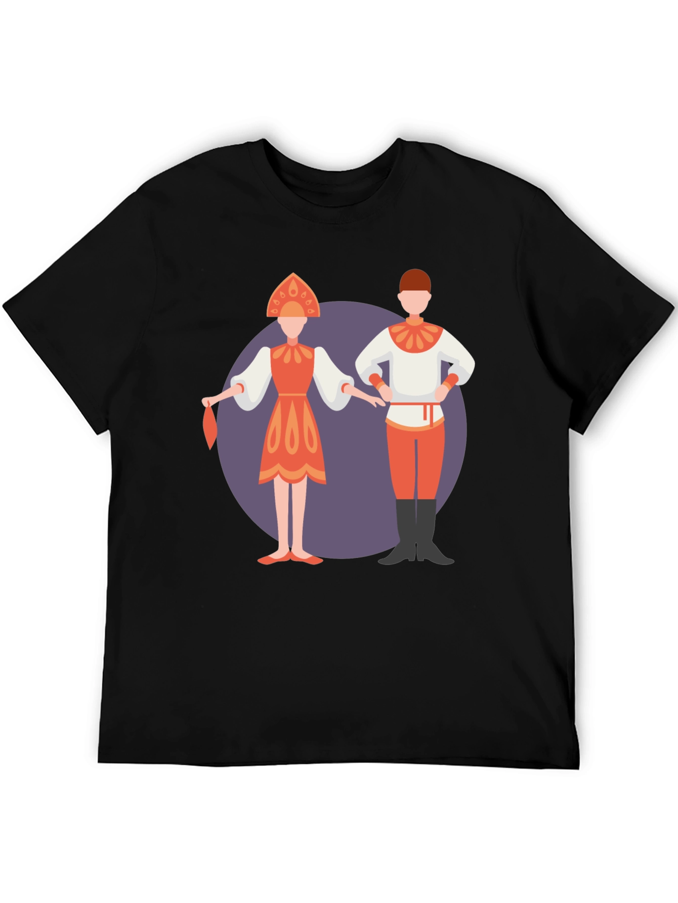 Ethnic Folk Dance Graphic T-Shirt