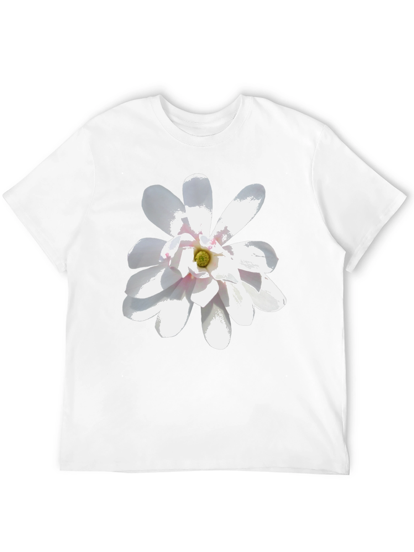 Floral Graphic Tee - Stylish Black T-Shirt