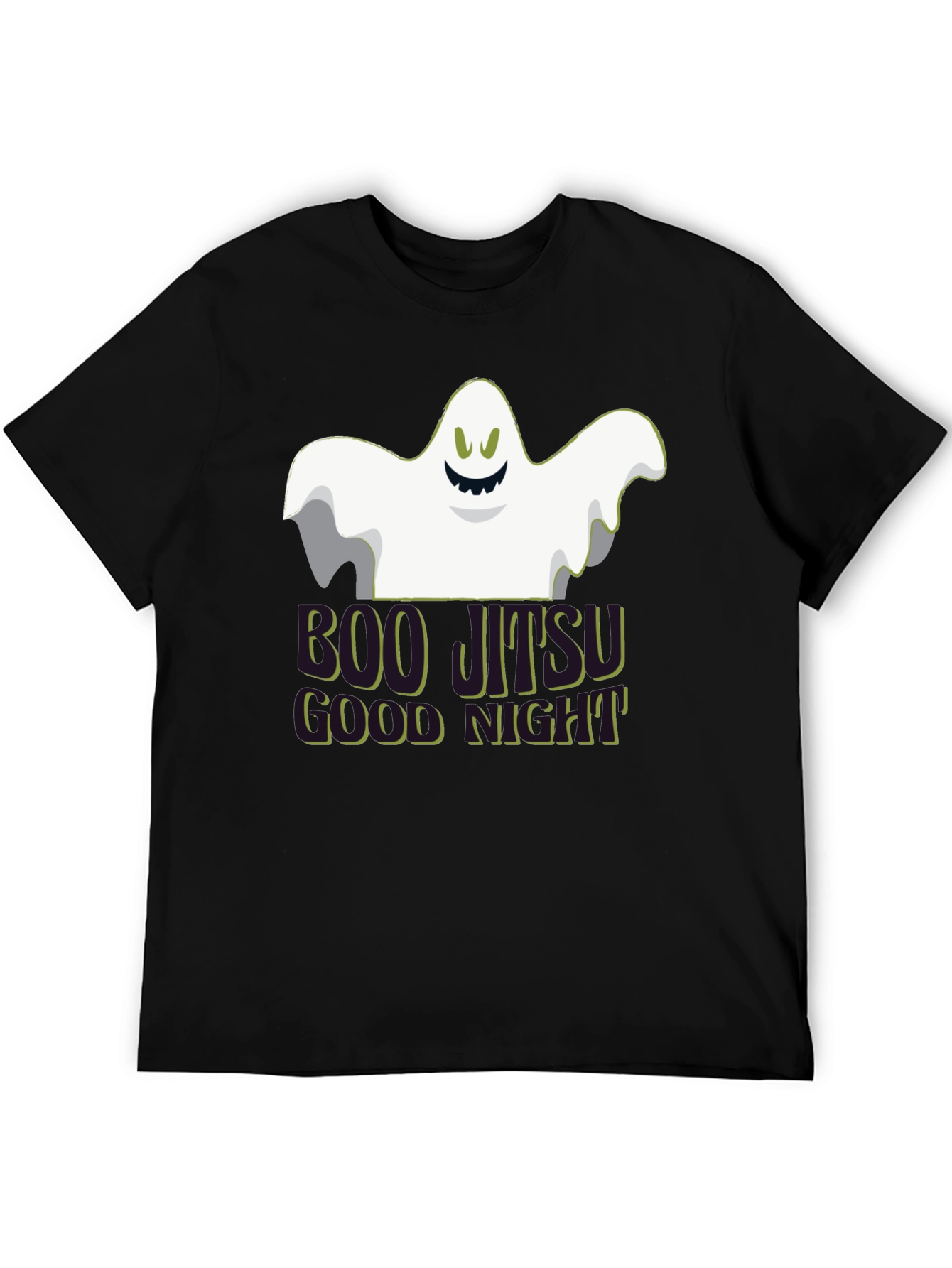 Boo Jitsu Halloween T-Shirt - Funny Ghost Design
