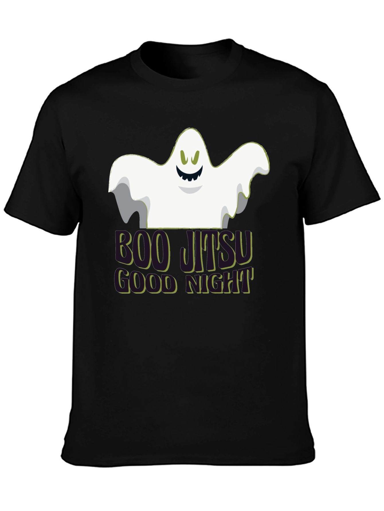 Boo Jitsu Halloween T-Shirt - Funny Ghost Design