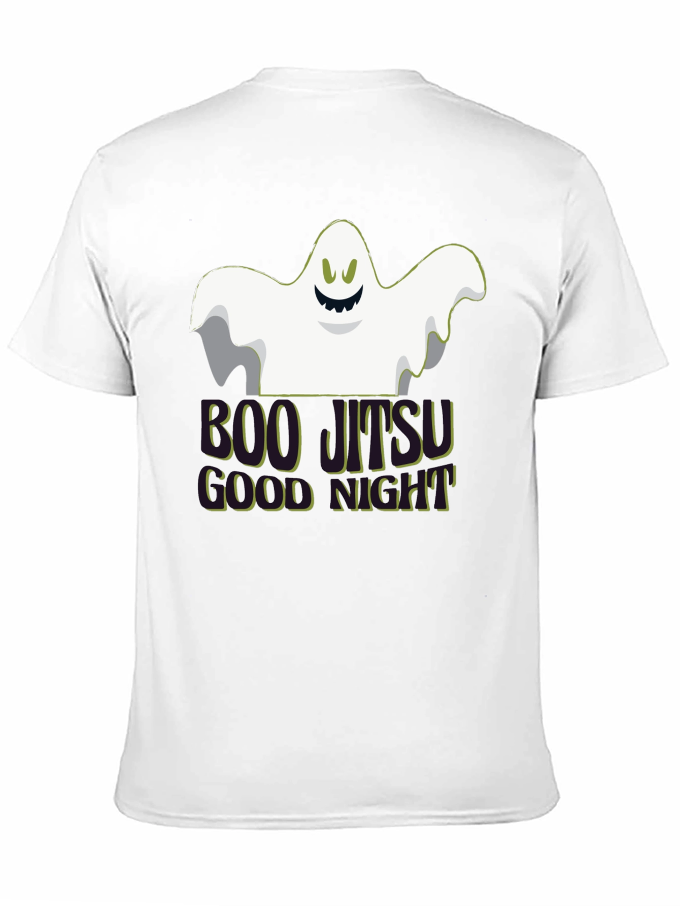 Boo Jitsu Halloween T-Shirt - Funny Ghost Design