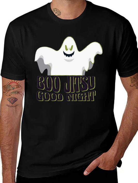 Boo Jitsu Halloween T-Shirt - Funny Ghost Design