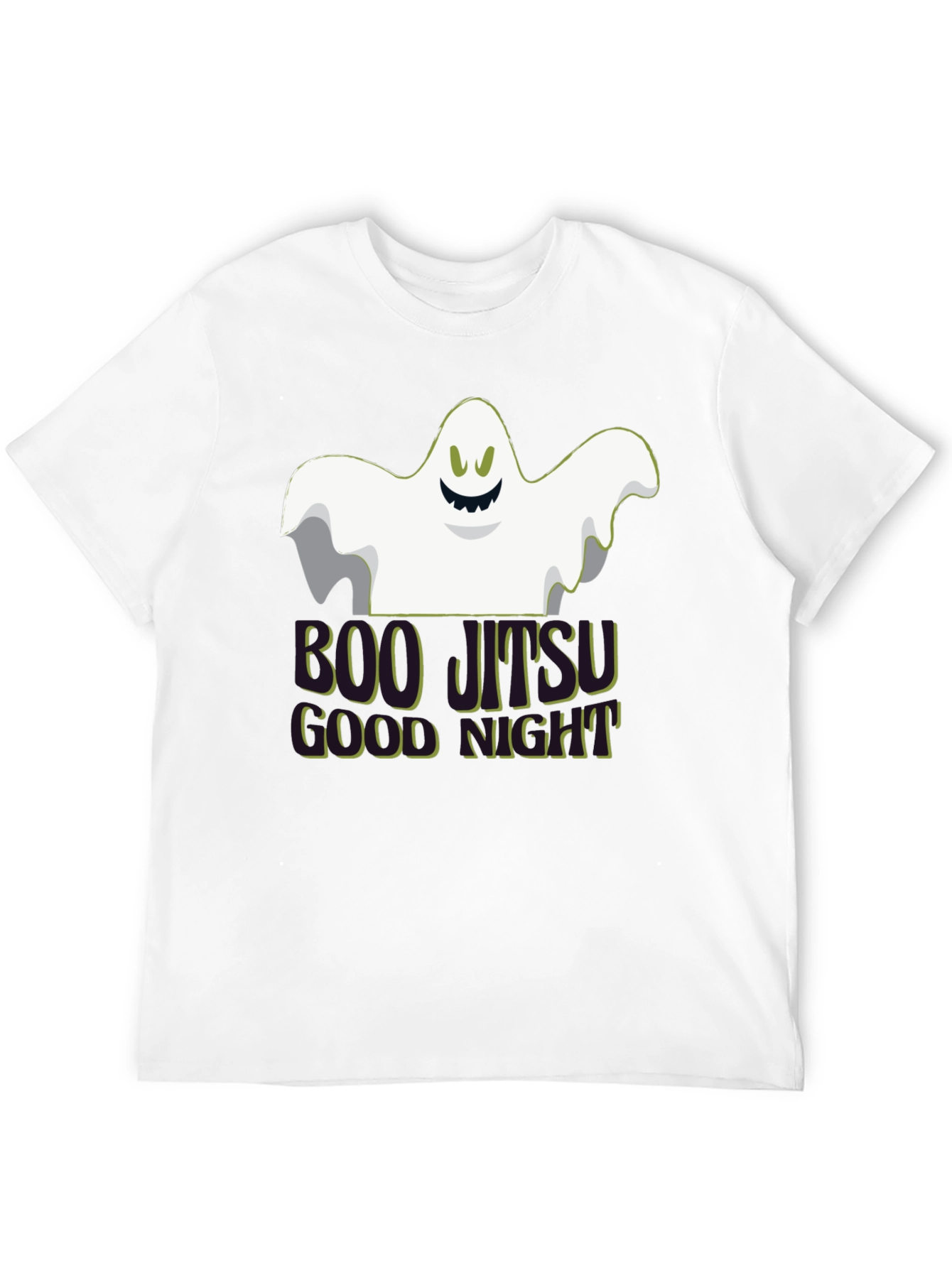 Boo Jitsu Halloween T-Shirt - Funny Ghost Design