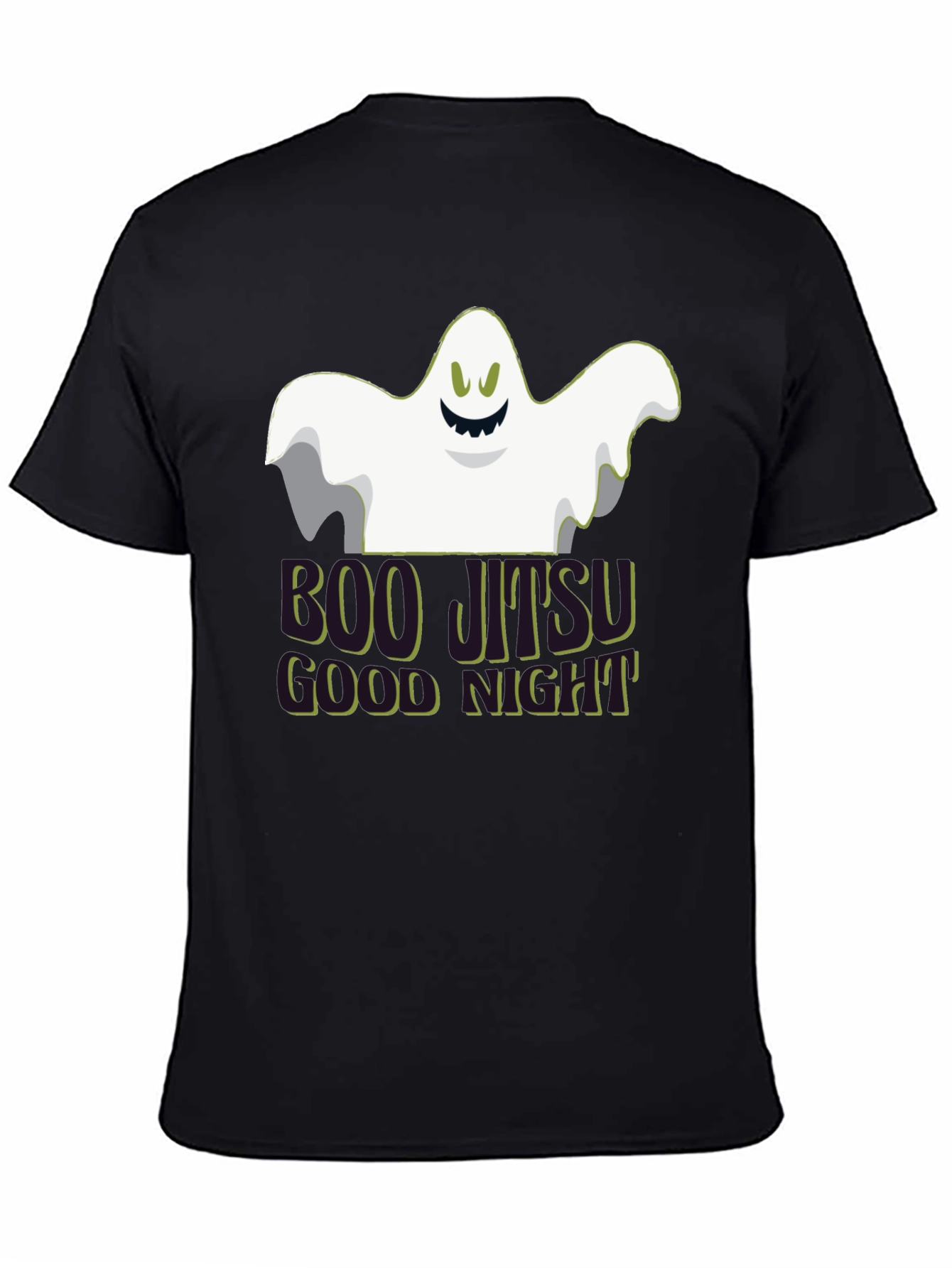 Boo Jitsu Halloween T-Shirt - Funny Ghost Design