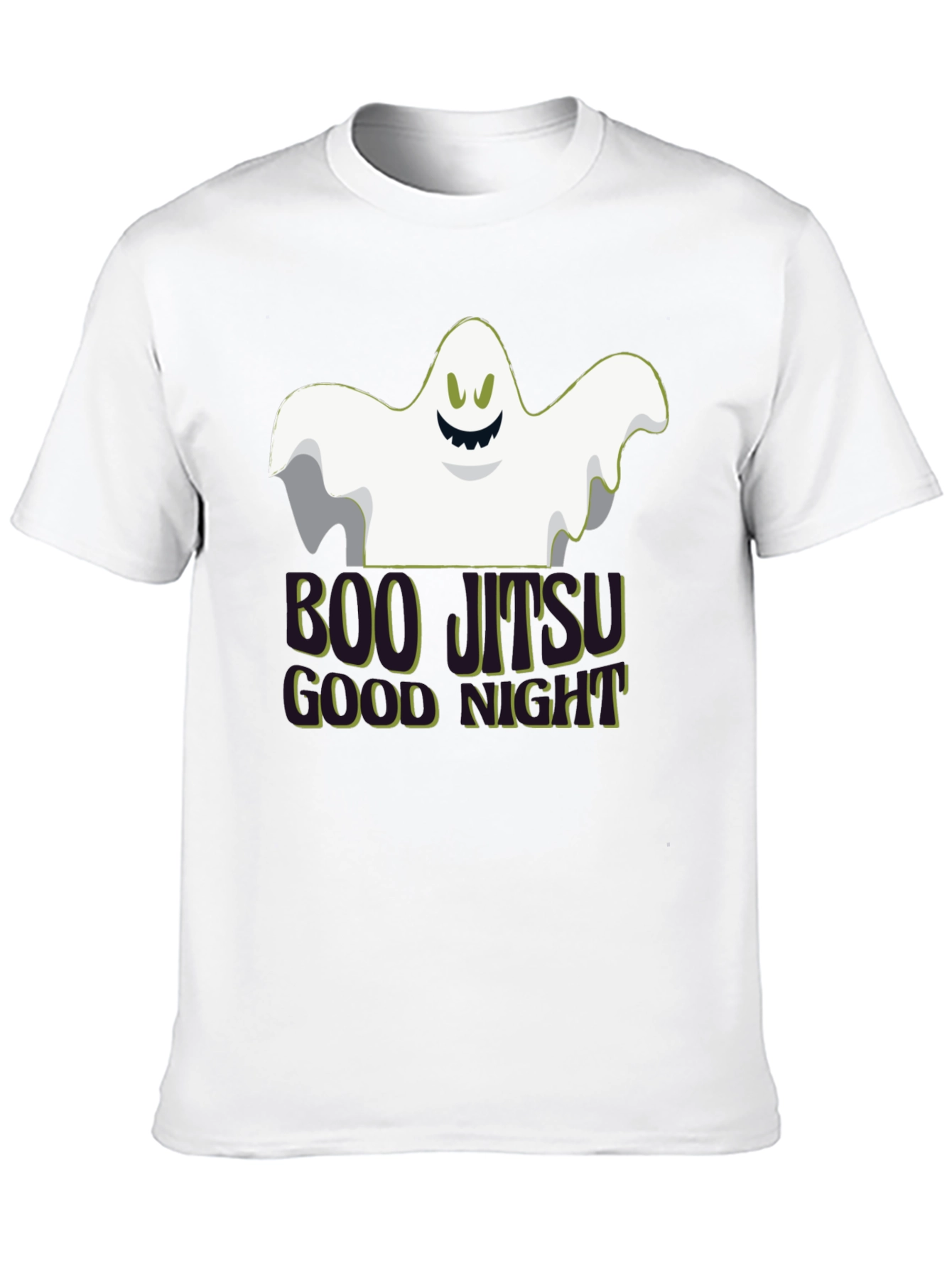 Boo Jitsu Halloween T-Shirt - Funny Ghost Design