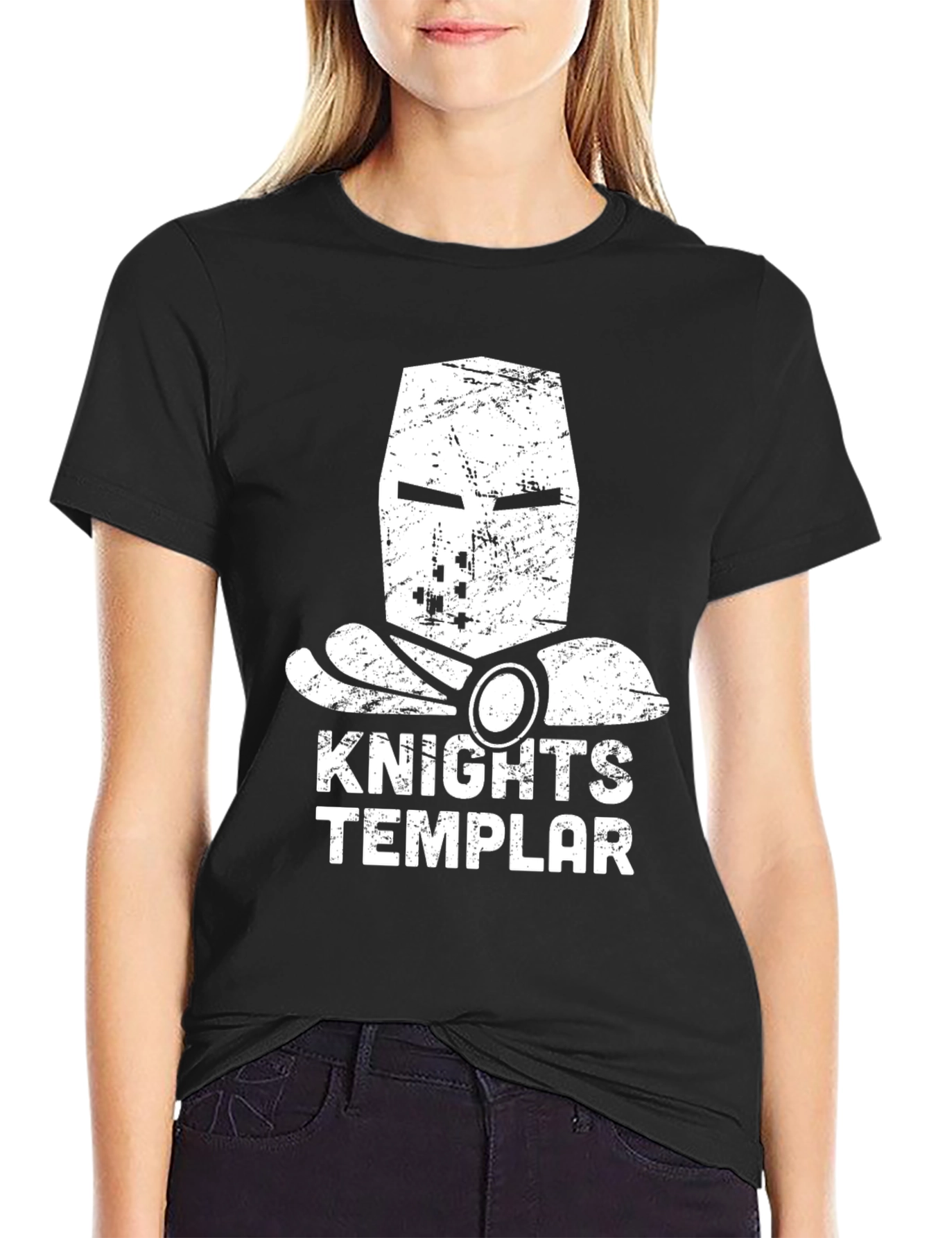 Knights Templar Graphic T-Shirt - Medieval Crusader Tee