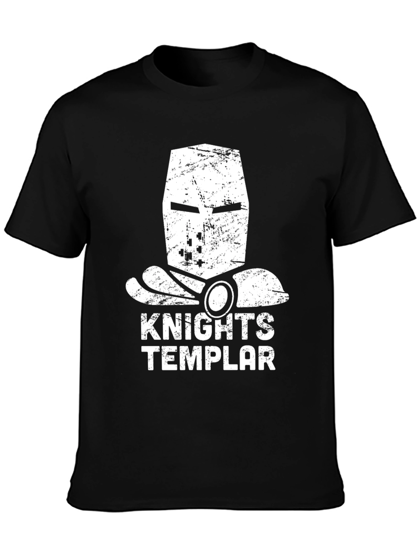 Knights Templar Graphic T-Shirt - Medieval Crusader Tee
