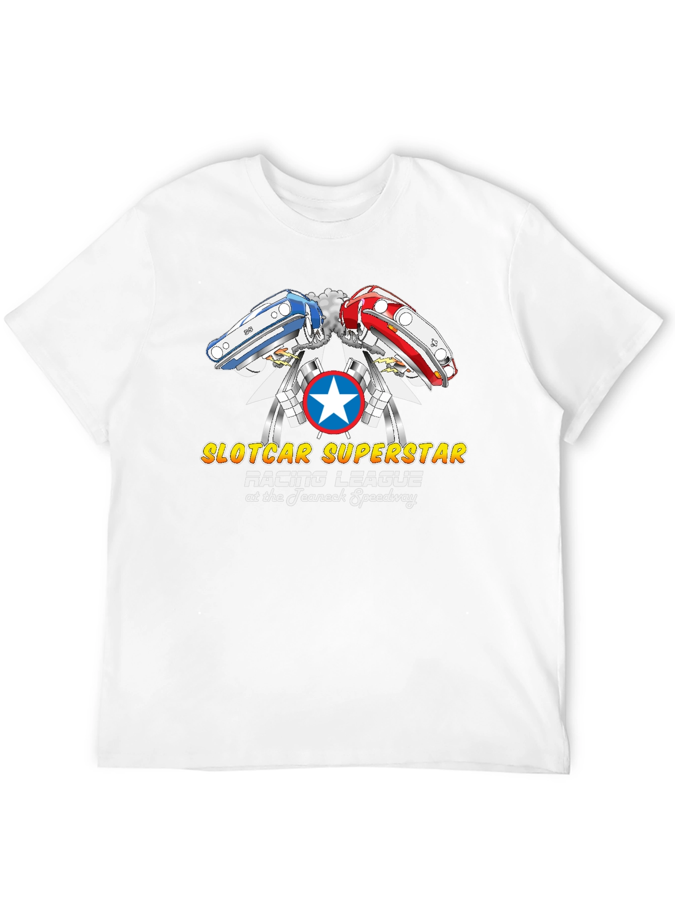 Slotcar Superstar Racing League Black T-Shirt