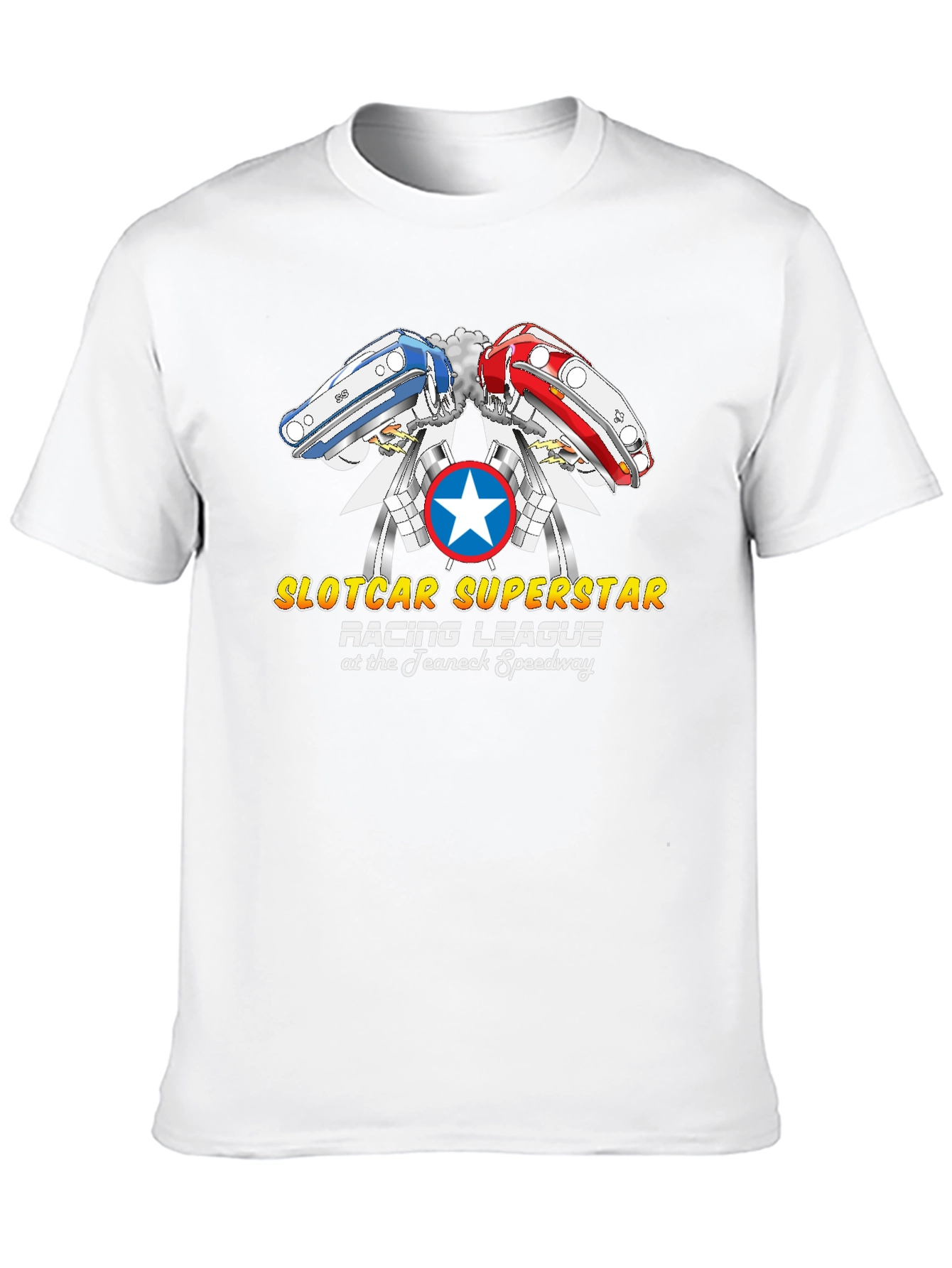 Slotcar Superstar Racing League Black T-Shirt