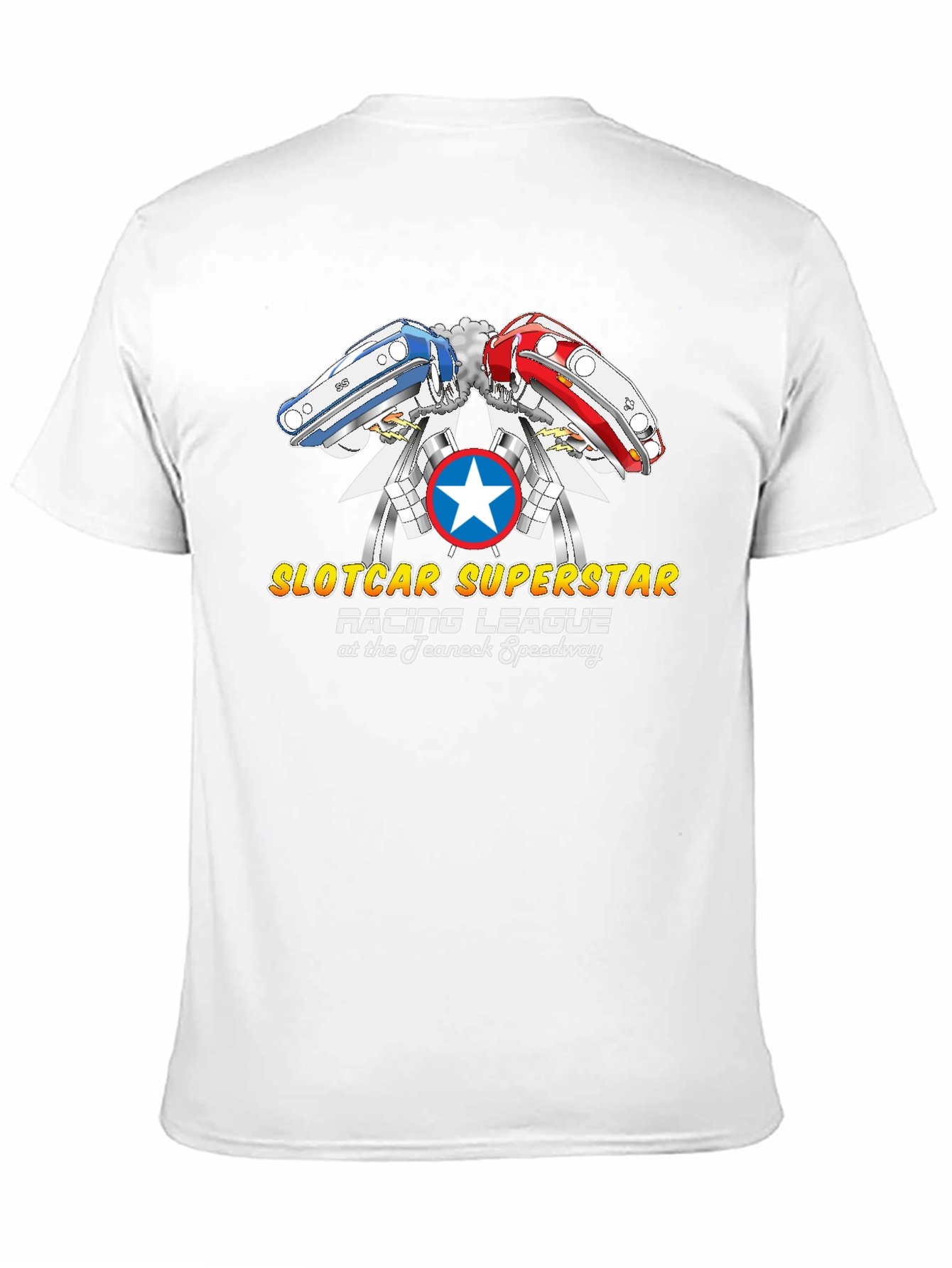 Slotcar Superstar Racing League Black T-Shirt