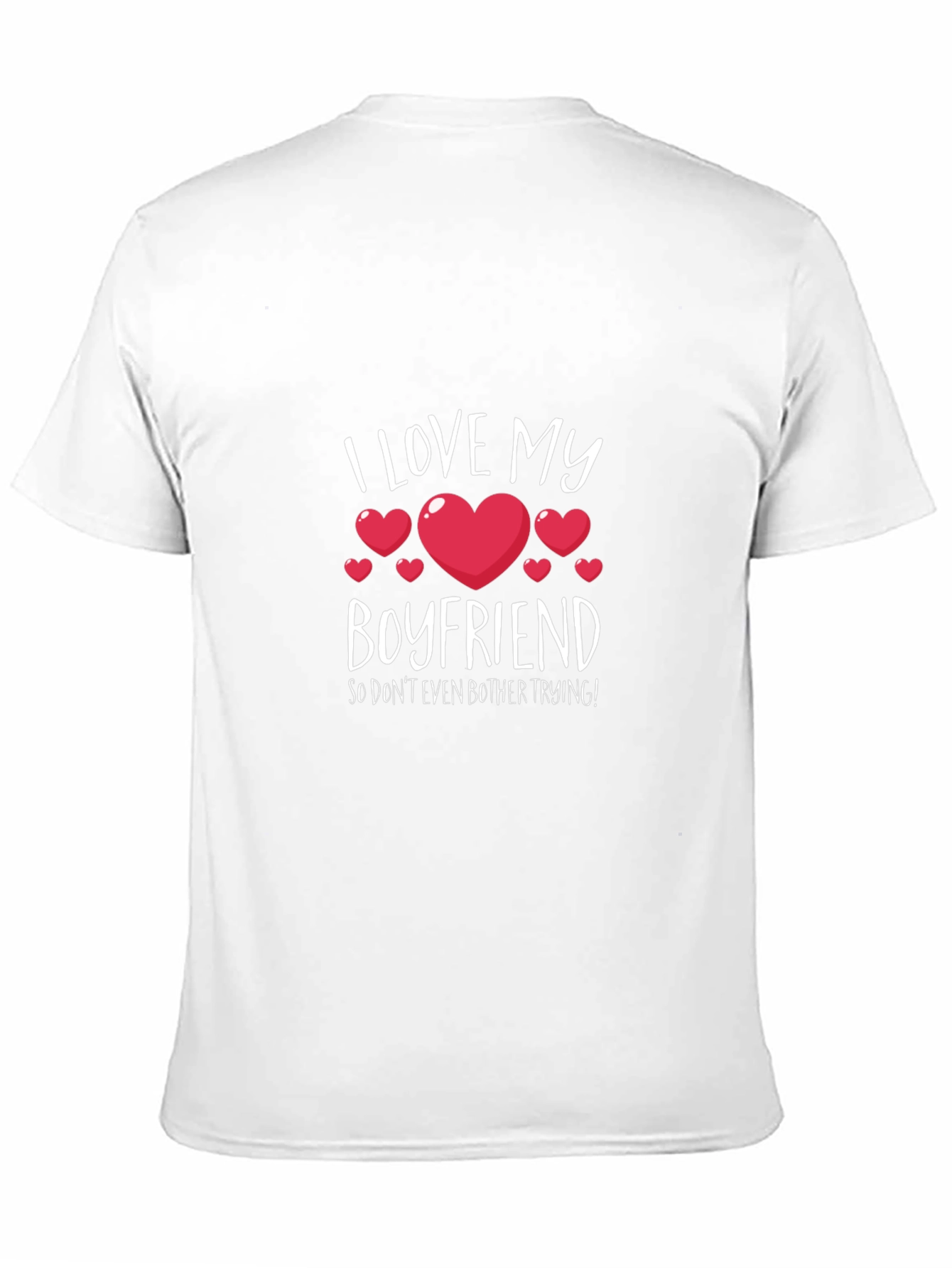 I Love My Boyfriend Graphic T-Shirt