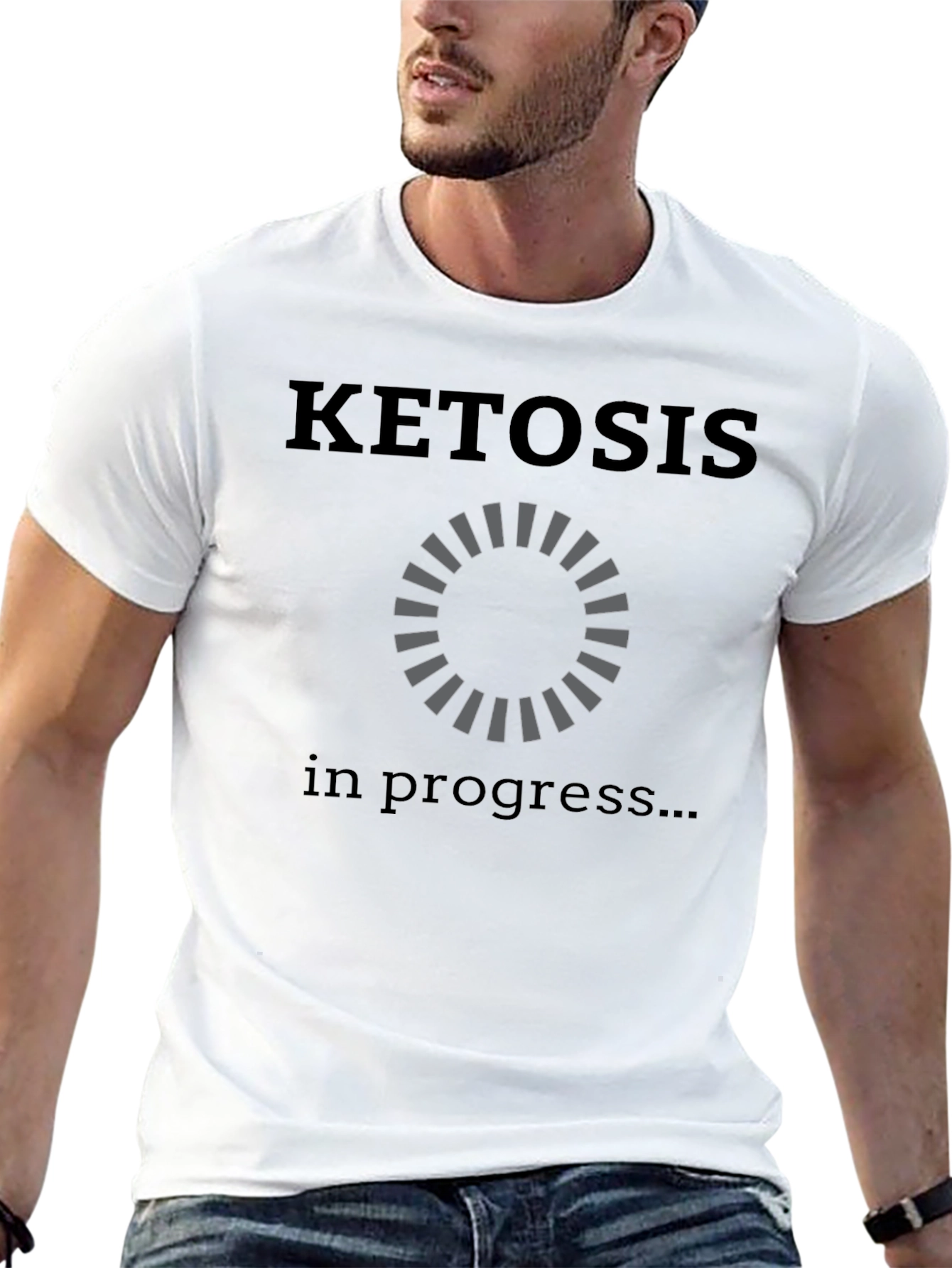 Ketosis in Progress Black T-Shirt