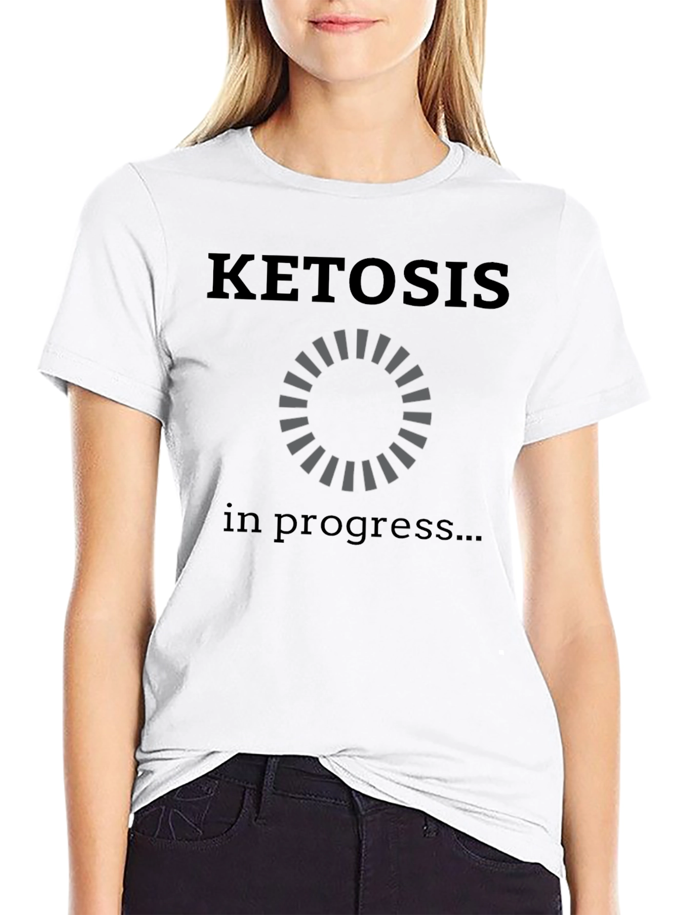 Ketosis in Progress Black T-Shirt