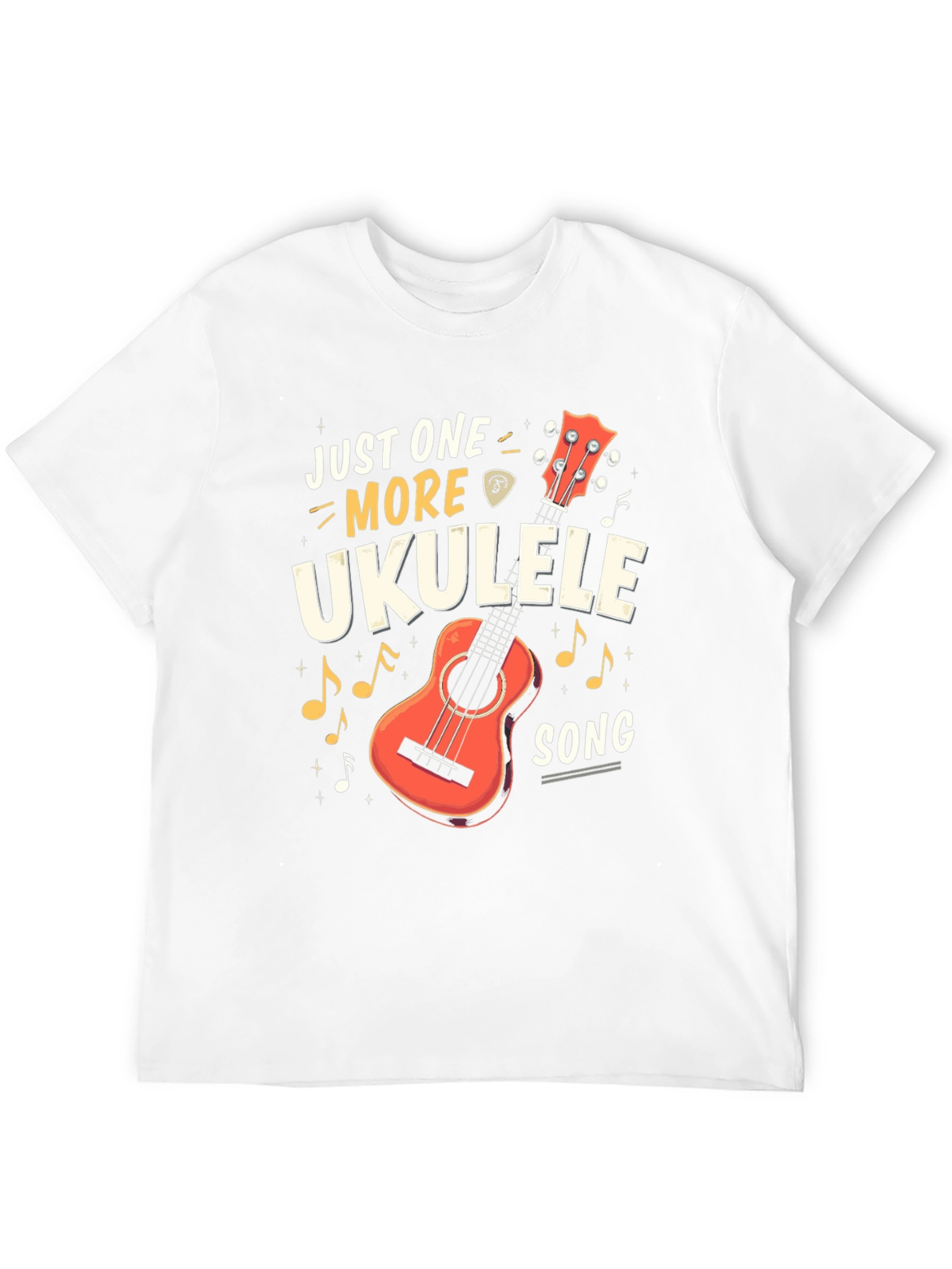 Just One More Ukulele Song Graphic Tee