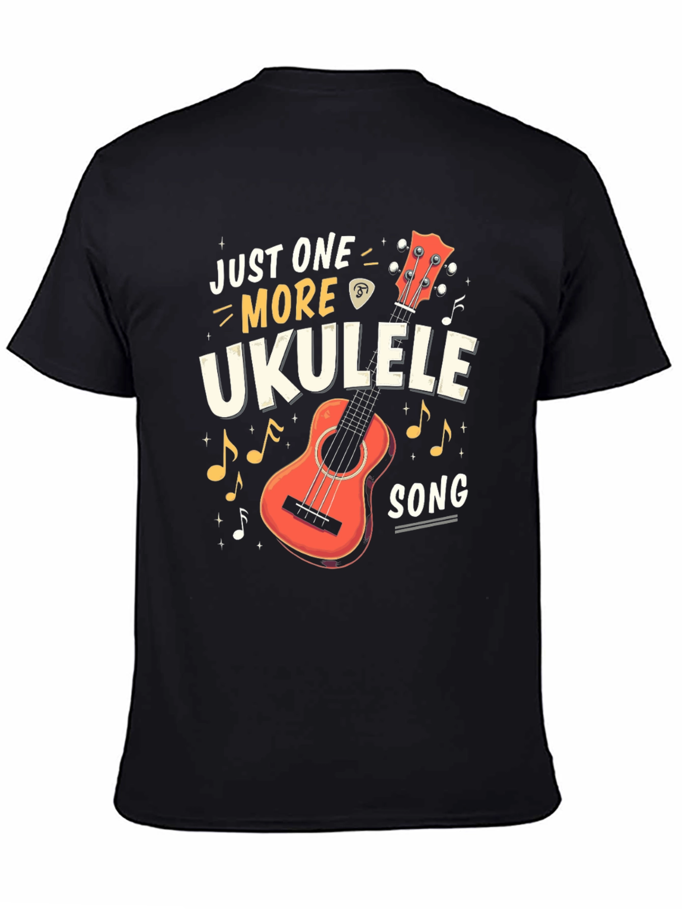 Just One More Ukulele Song Graphic Tee