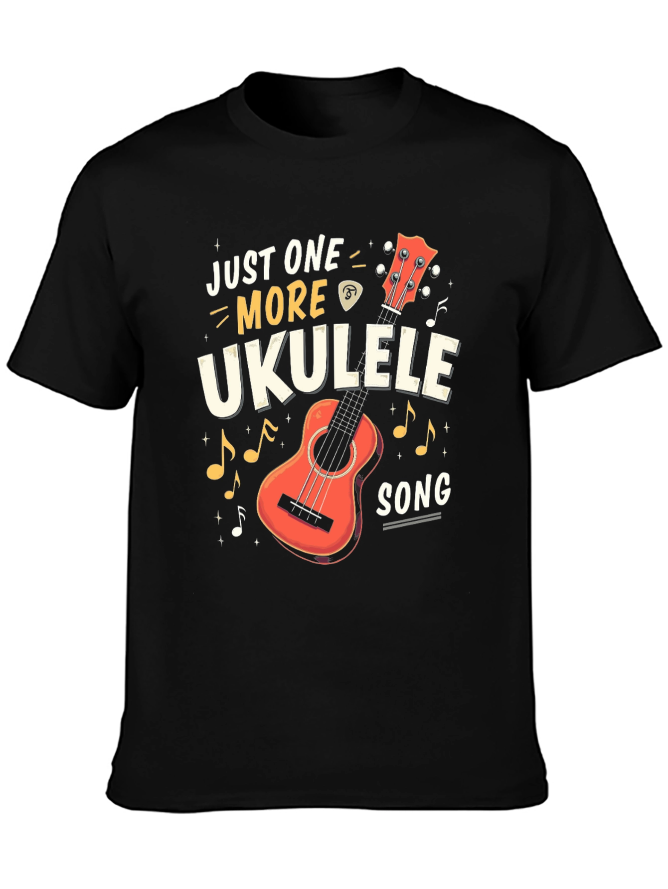 Just One More Ukulele Song Graphic Tee