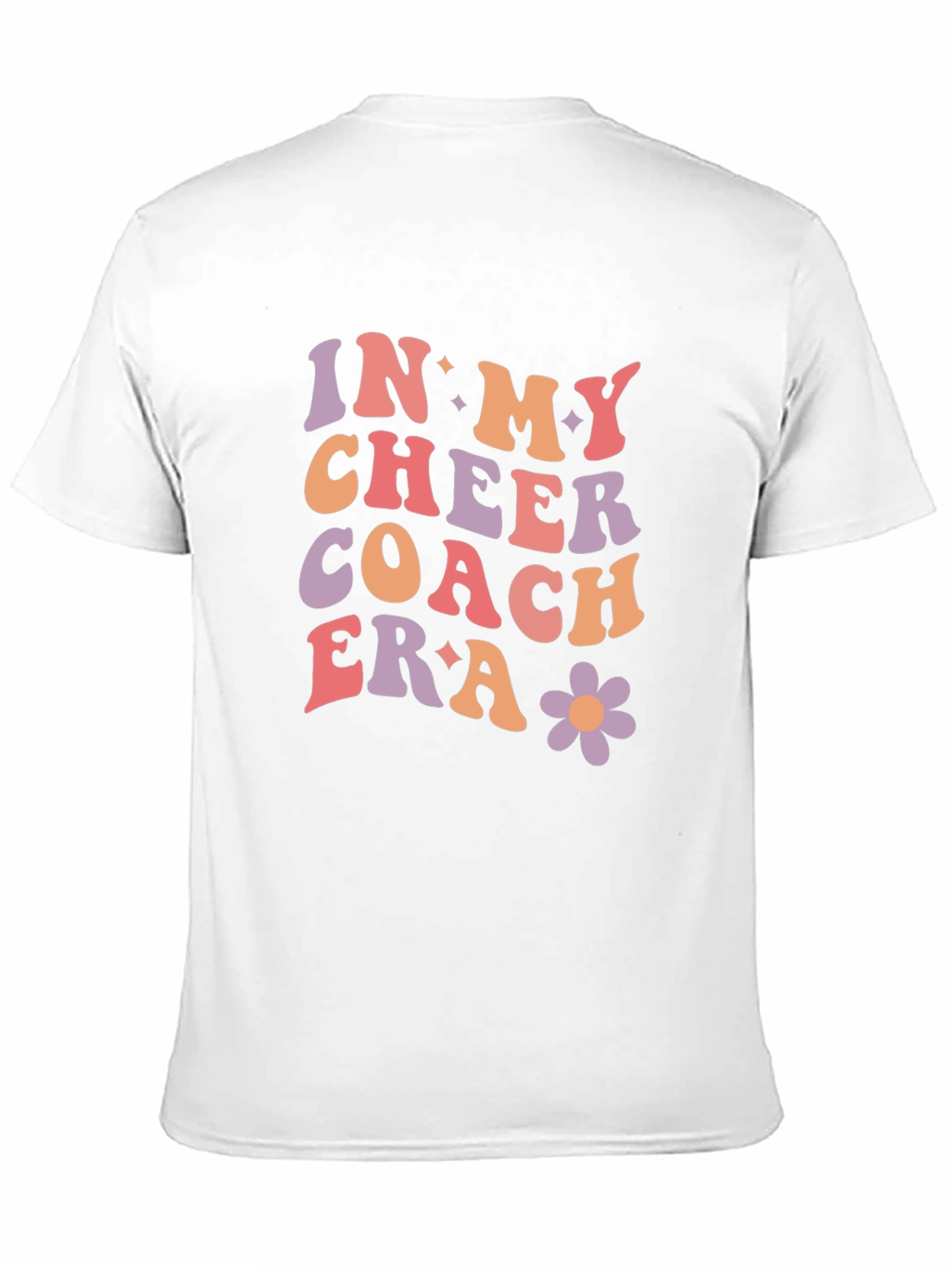 Cheer Coach Era Graphic Tee - Retro Style