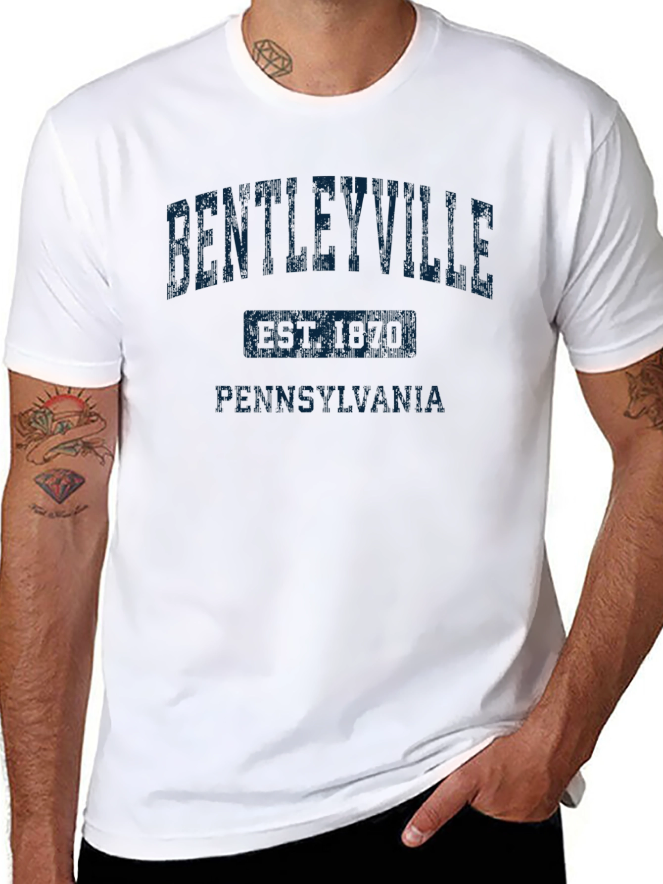 Bentleyville Pennsylvania Est. 1784 T-Shirt