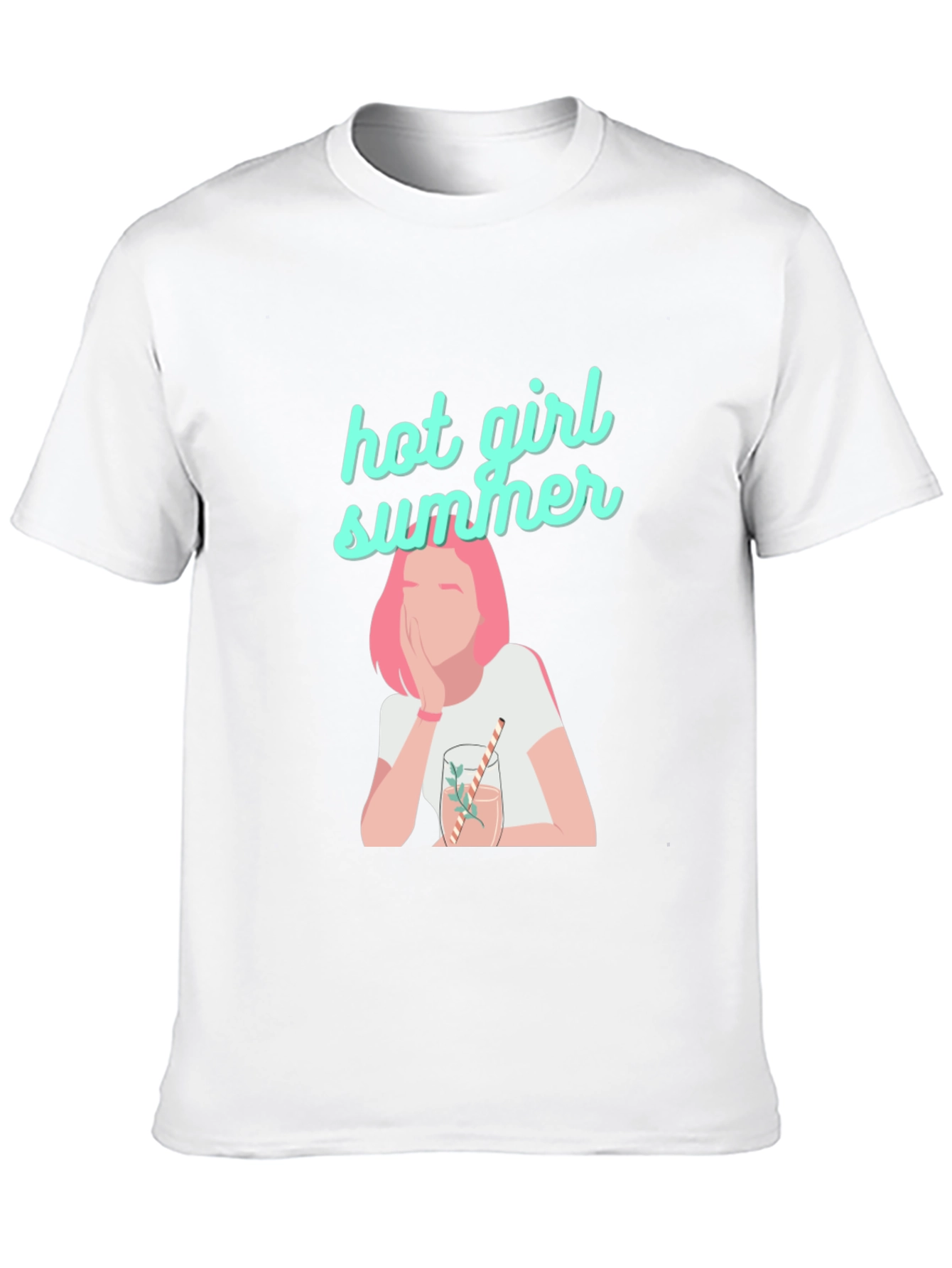 Hot Girl Summer Black Graphic Tee