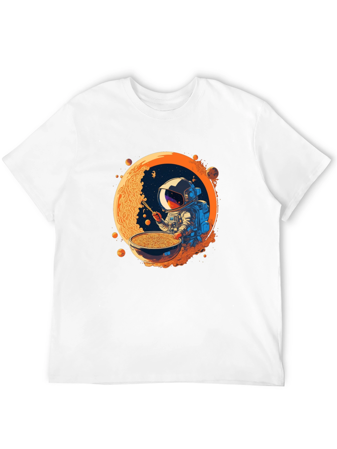 Astronaut Ramen T-Shirt - Space Foodie Tee