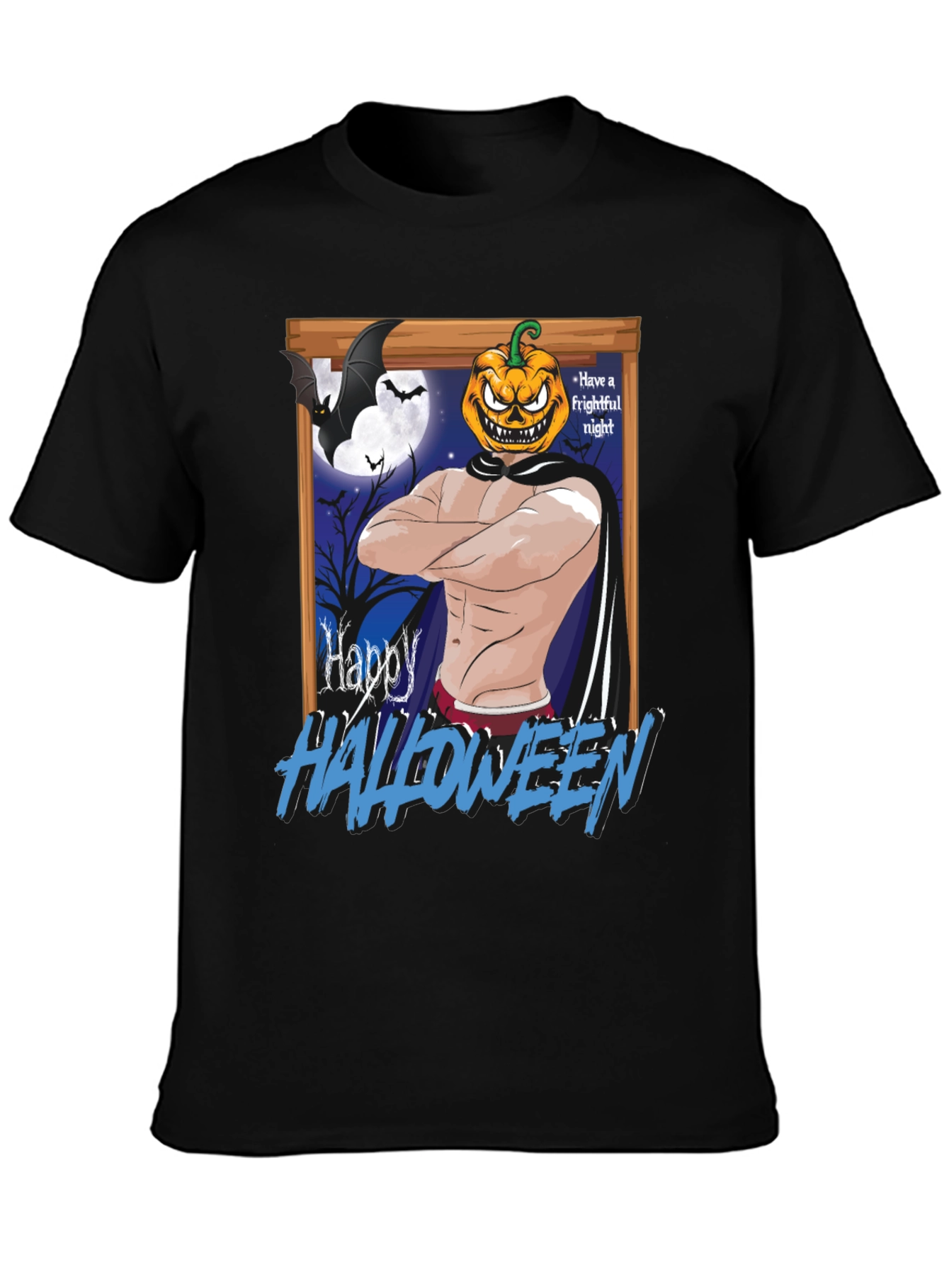 Happy Halloween Pumpkin Man T-Shirt