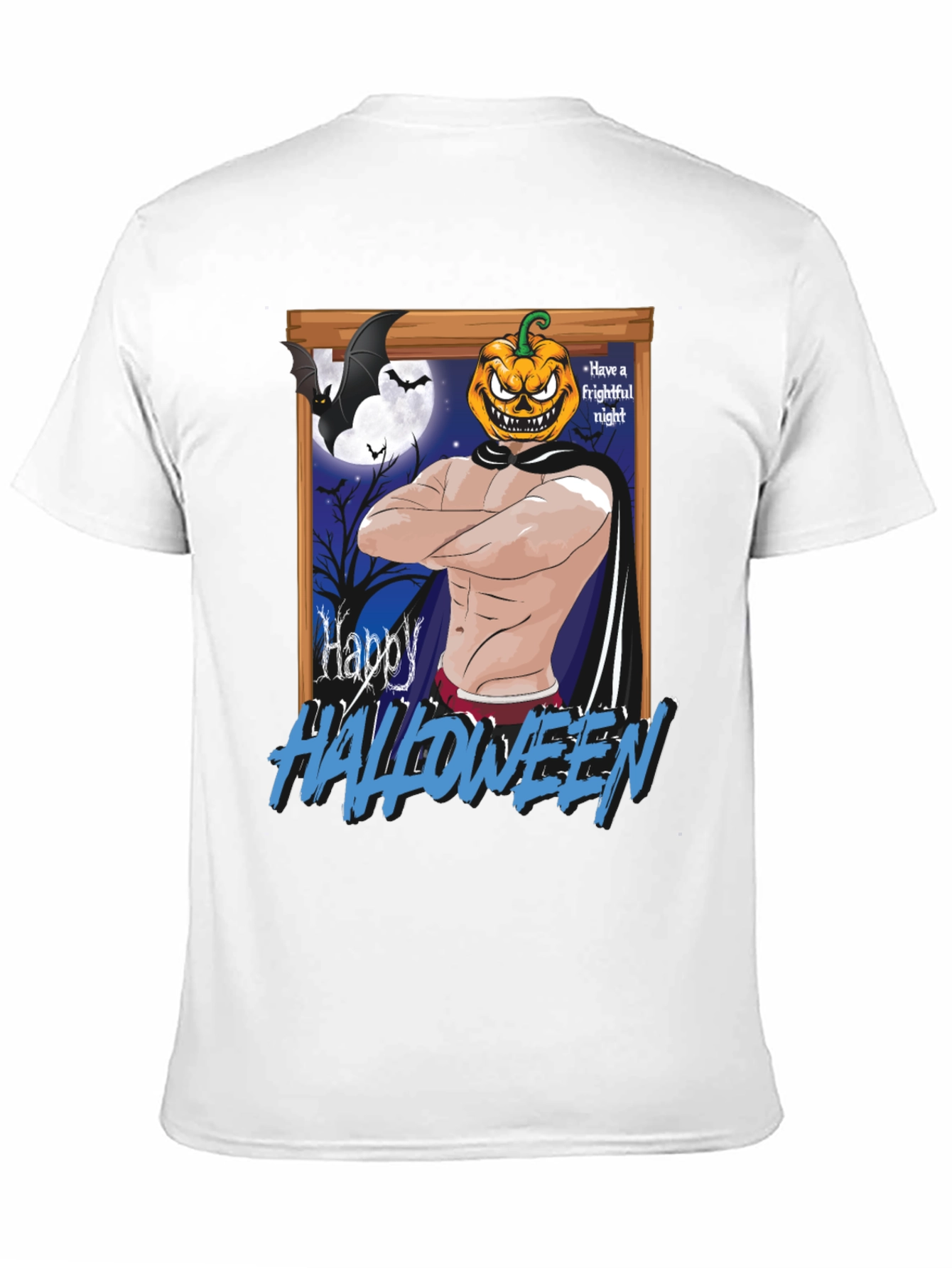 Happy Halloween Pumpkin Man T-Shirt