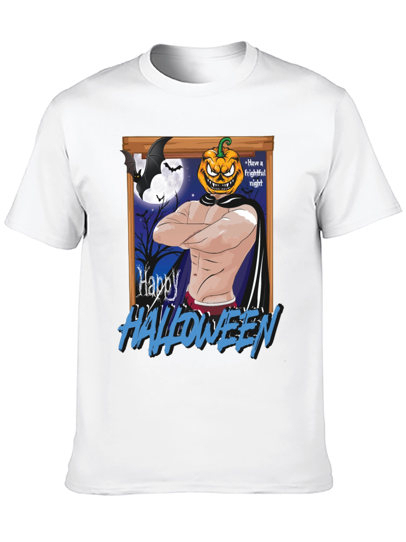 Happy Halloween Pumpkin Man T-Shirt