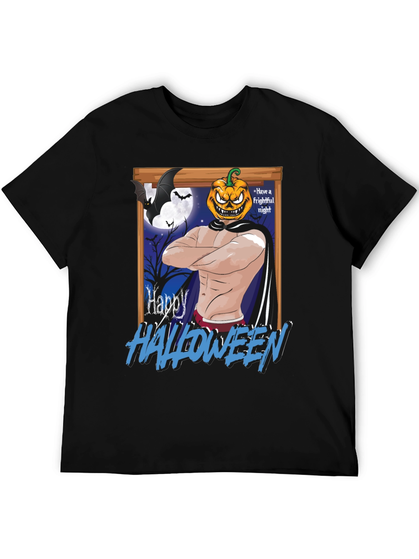 Happy Halloween Pumpkin Man T-Shirt