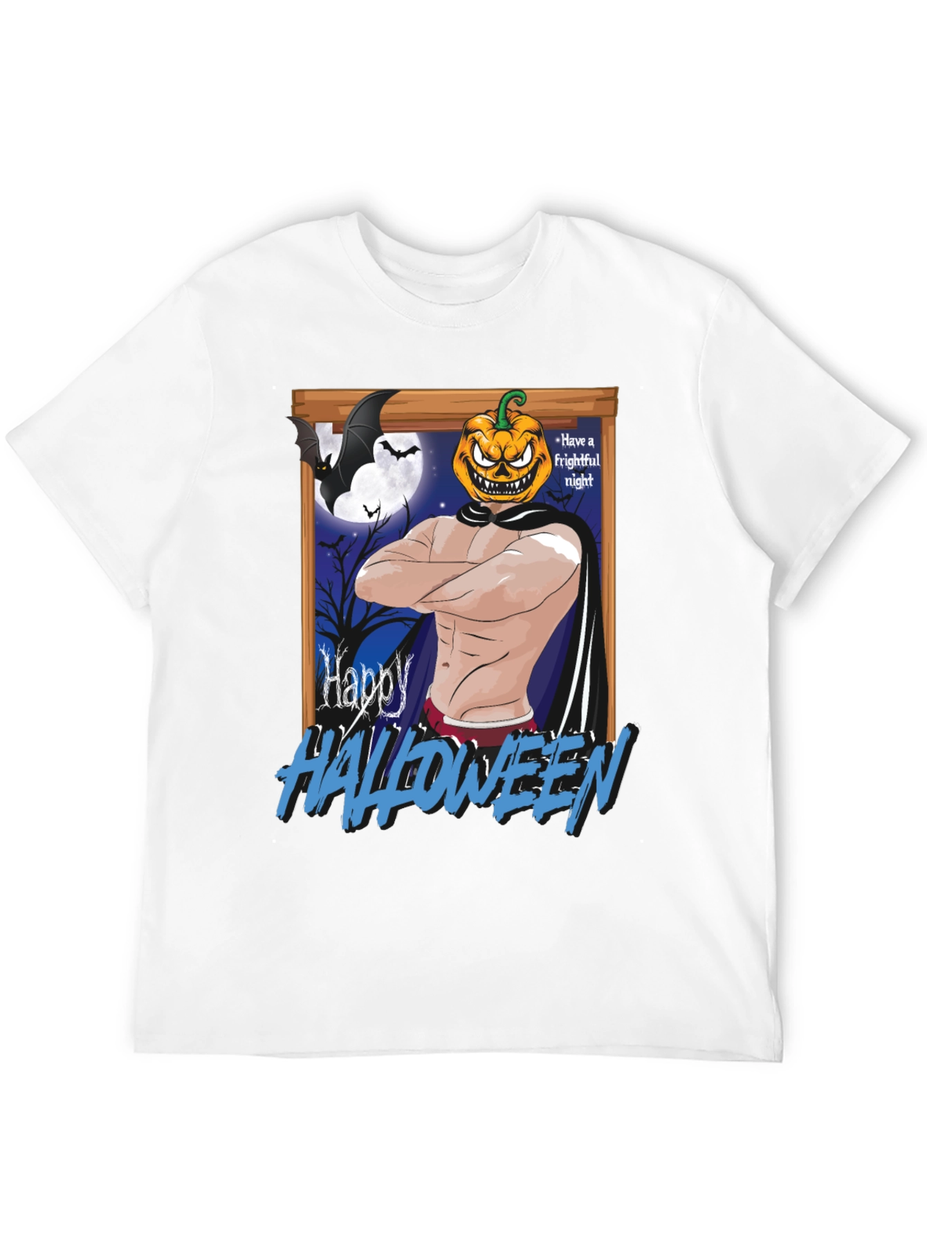 Happy Halloween Pumpkin Man T-Shirt