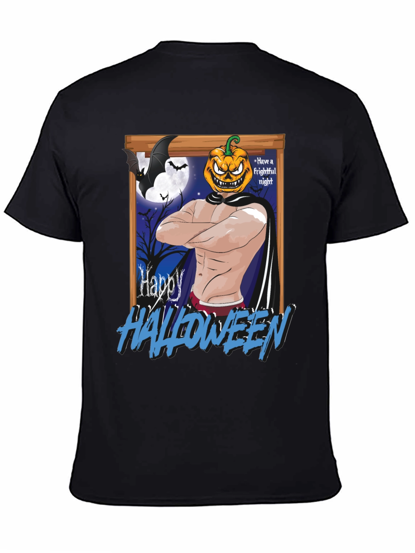Happy Halloween Pumpkin Man T-Shirt