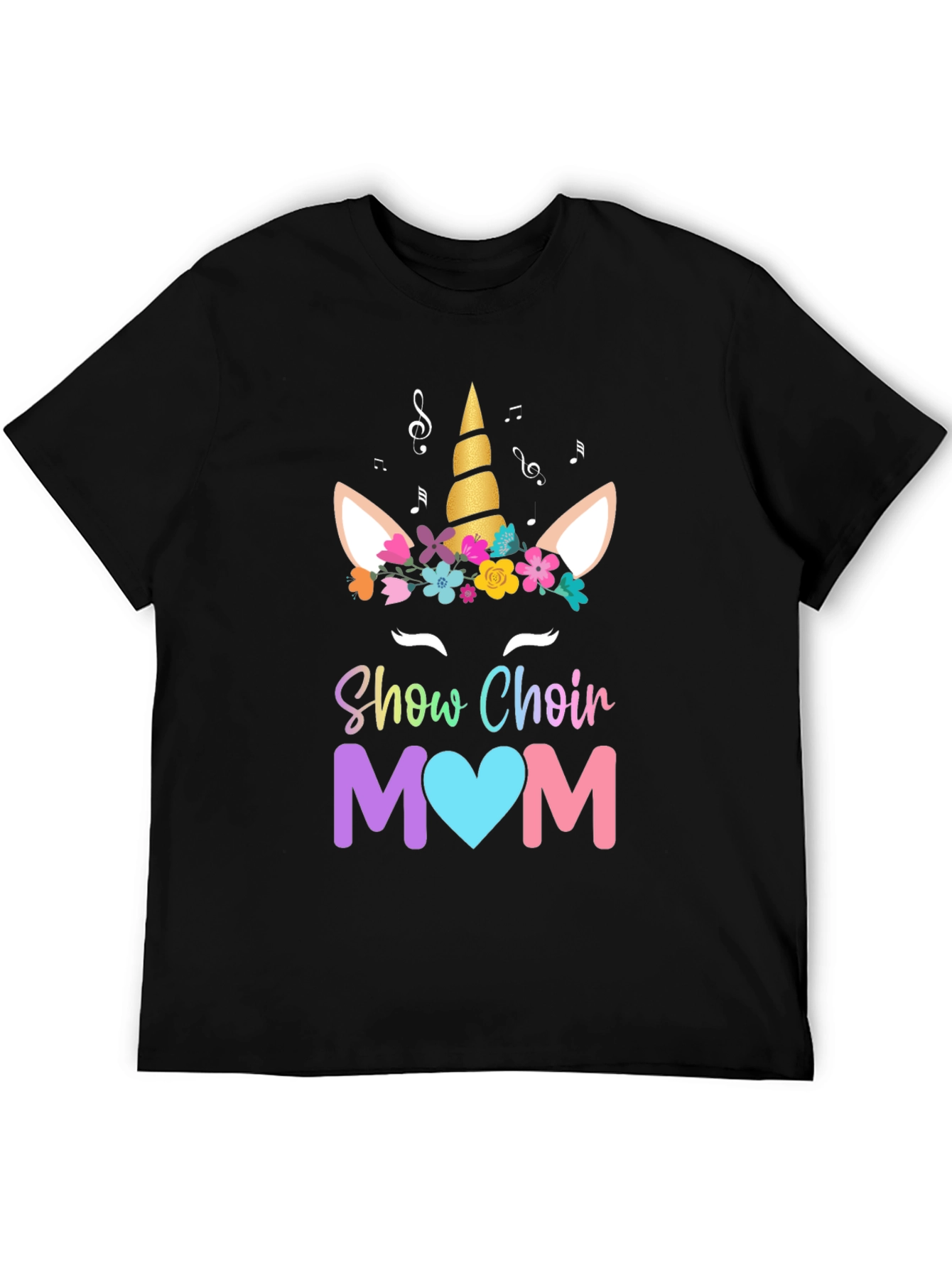 Show Choir Mom Unicorn Graphic Tee