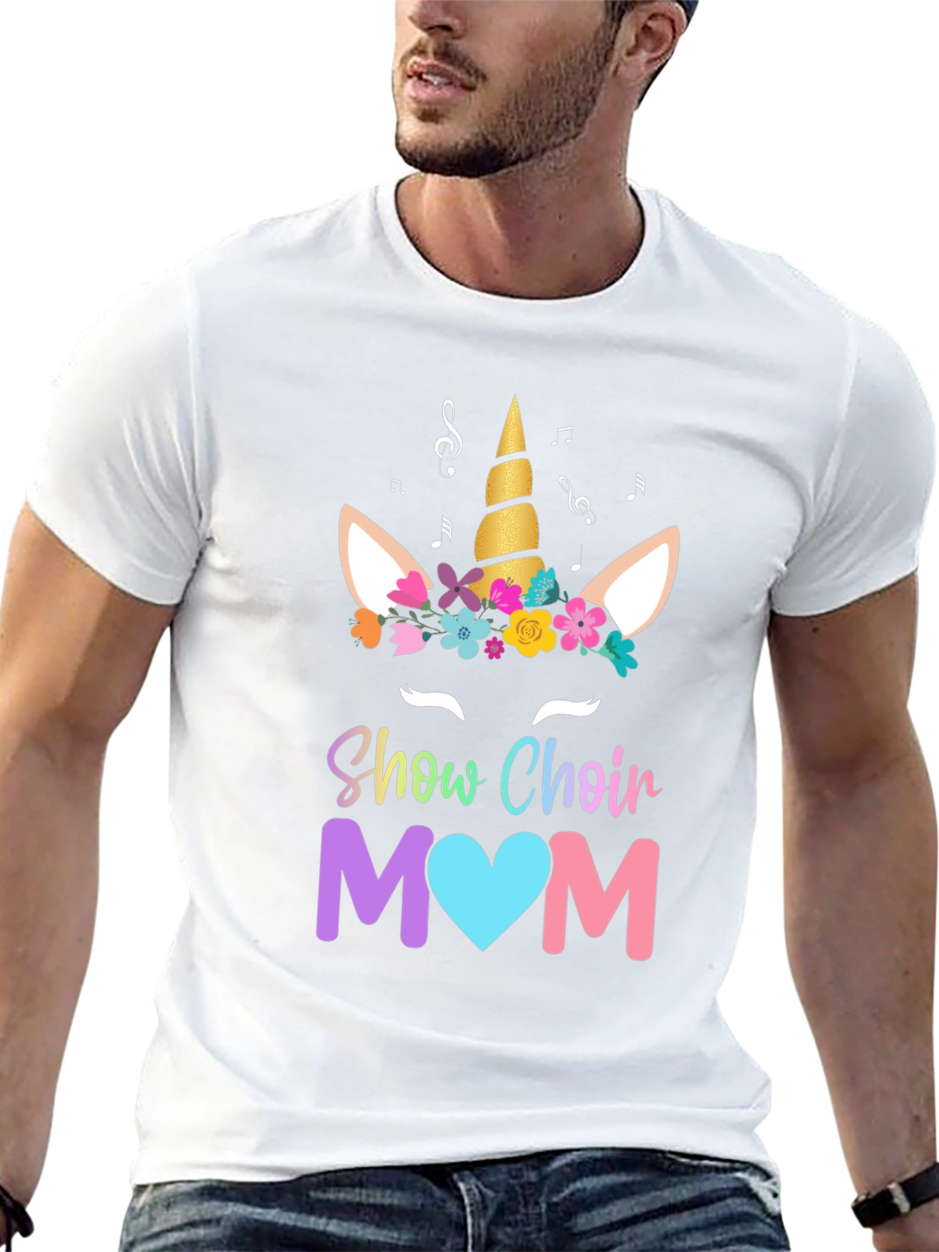 Show Choir Mom Unicorn Graphic Tee