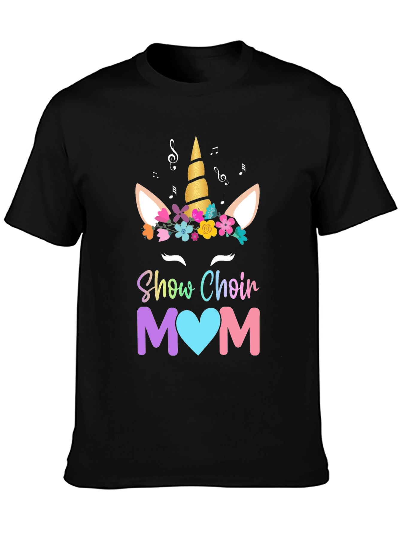 Show Choir Mom Unicorn Graphic Tee