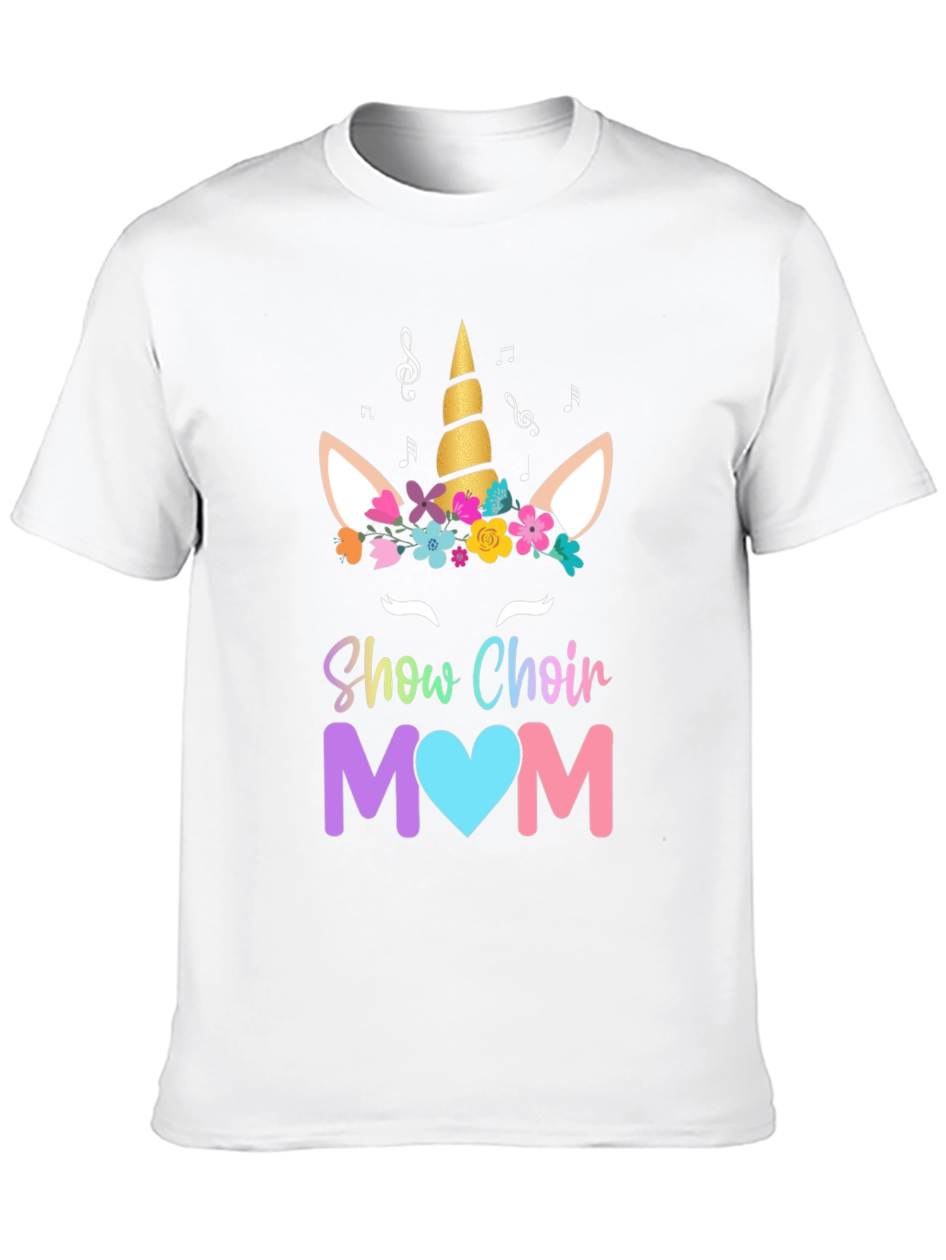 Show Choir Mom Unicorn Graphic Tee