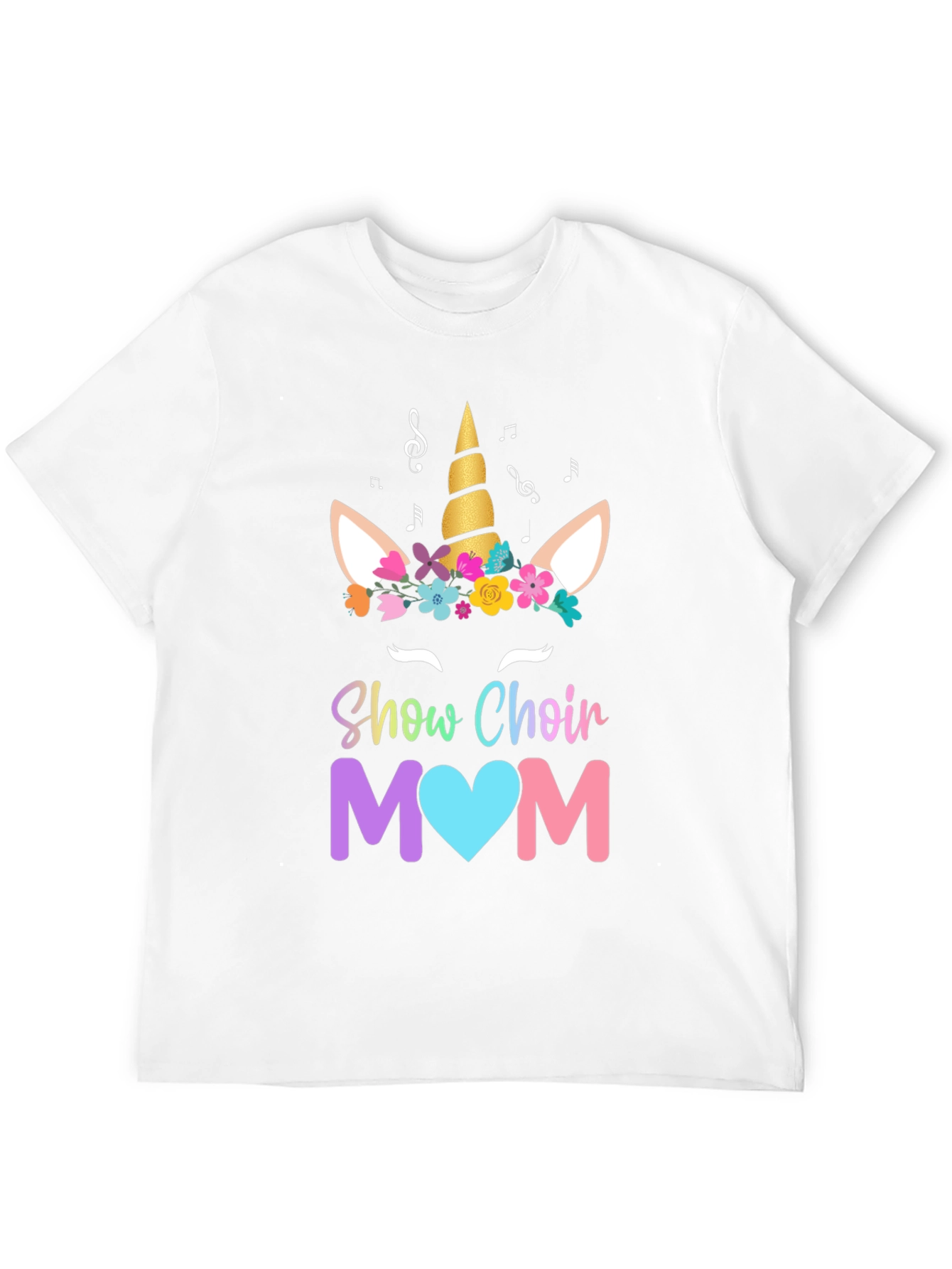 Show Choir Mom Unicorn Graphic Tee