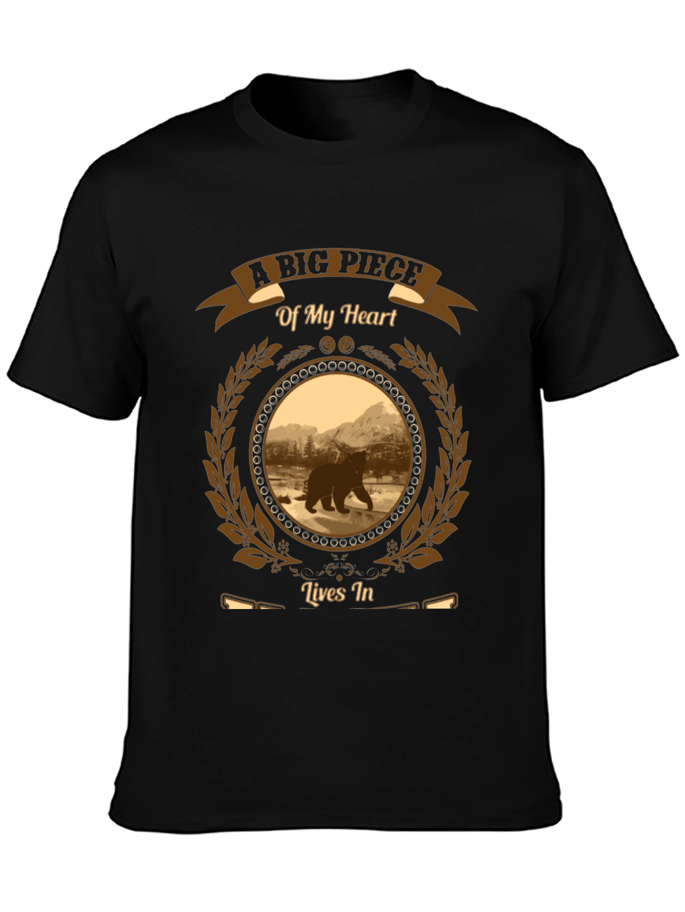 A Big Piece of My Heart Bear Graphic Tee
