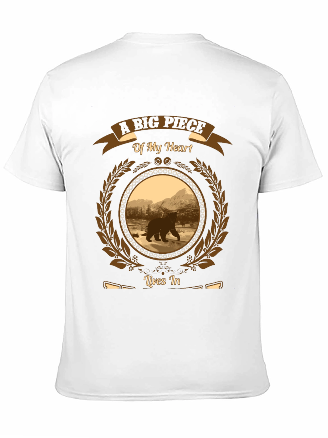 A Big Piece of My Heart Bear Graphic Tee