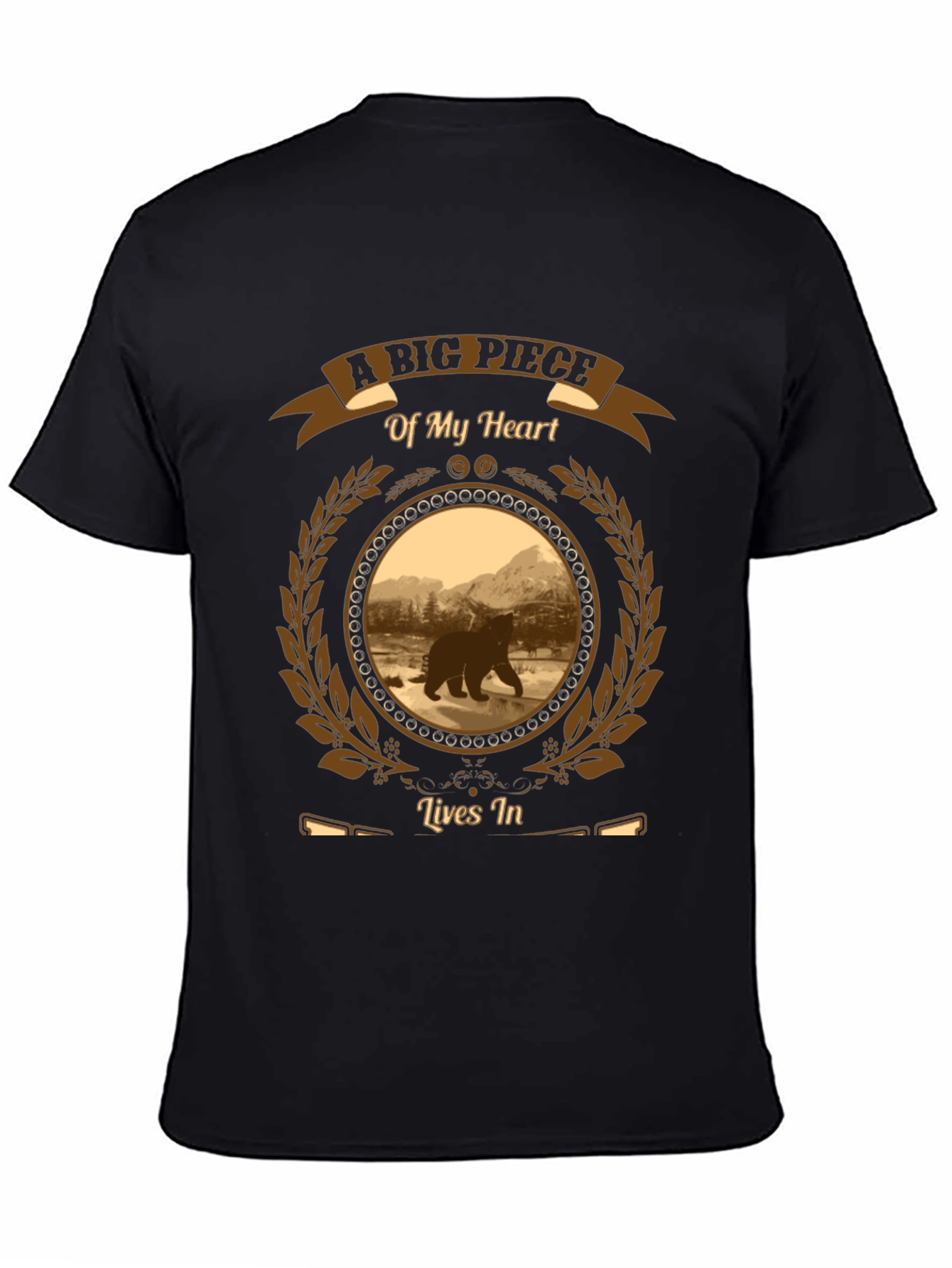 A Big Piece of My Heart Bear Graphic Tee